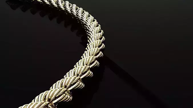 Rope Chain  3D model