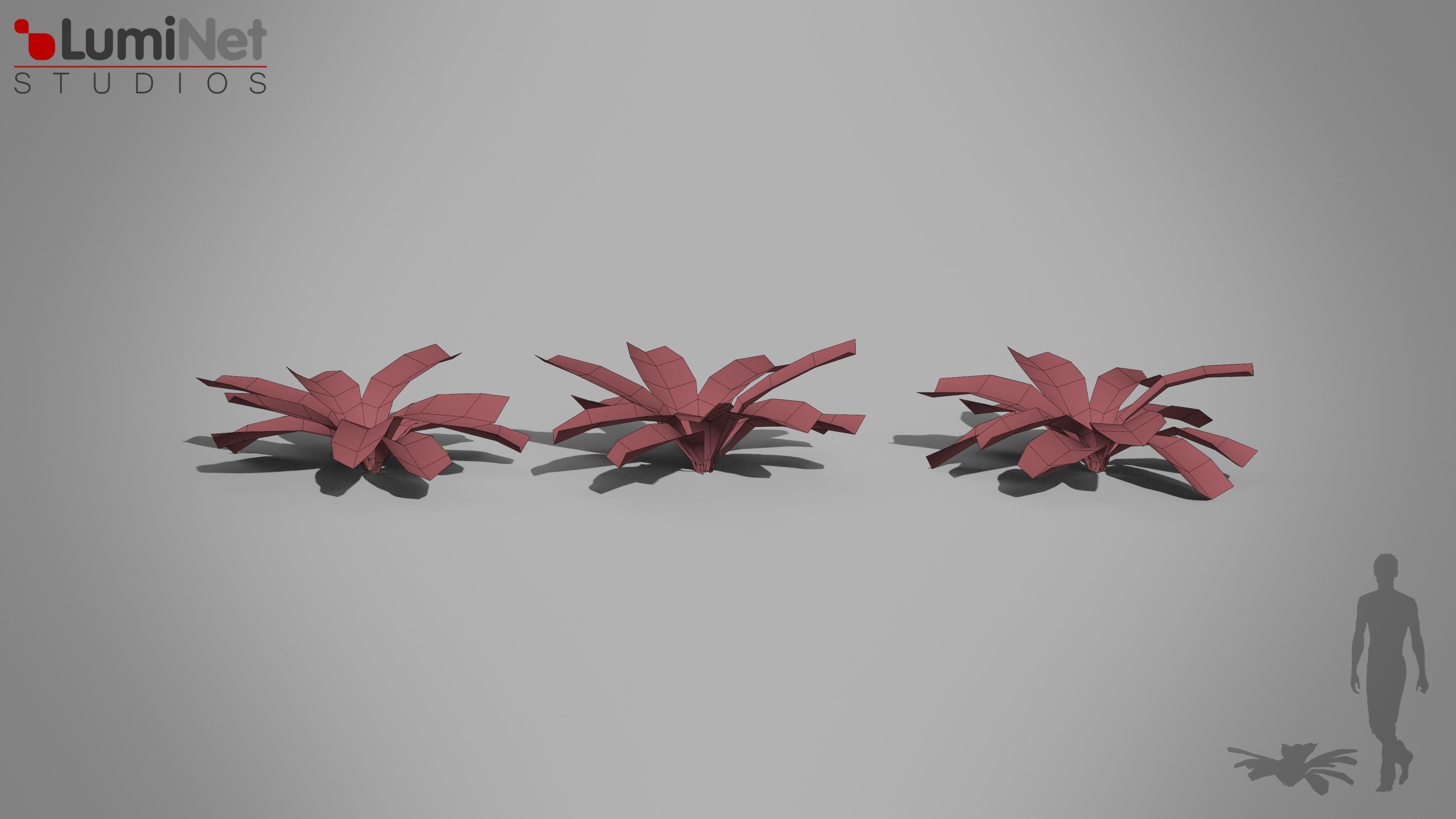 Tropical Leaves Jungle foliage 15 of 18 Low-poly 3D model Low-poly 3D model_1