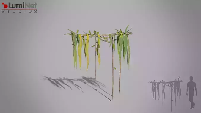 Vine Jungle foliage 16 of 18 Low-poly 3D model Low-poly 3D model Vine Jungle foliage 16 of 18 Low-poly 3D model Low-poly 3D model