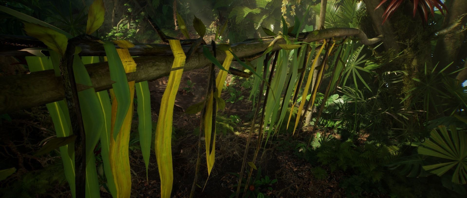 Vine Jungle foliage 16 of 18 Low-poly 3D model Low-poly 3D model_5