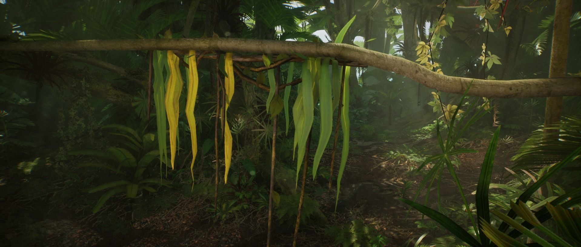 Vine Jungle foliage 16 of 18 Low-poly 3D model Low-poly 3D model_3