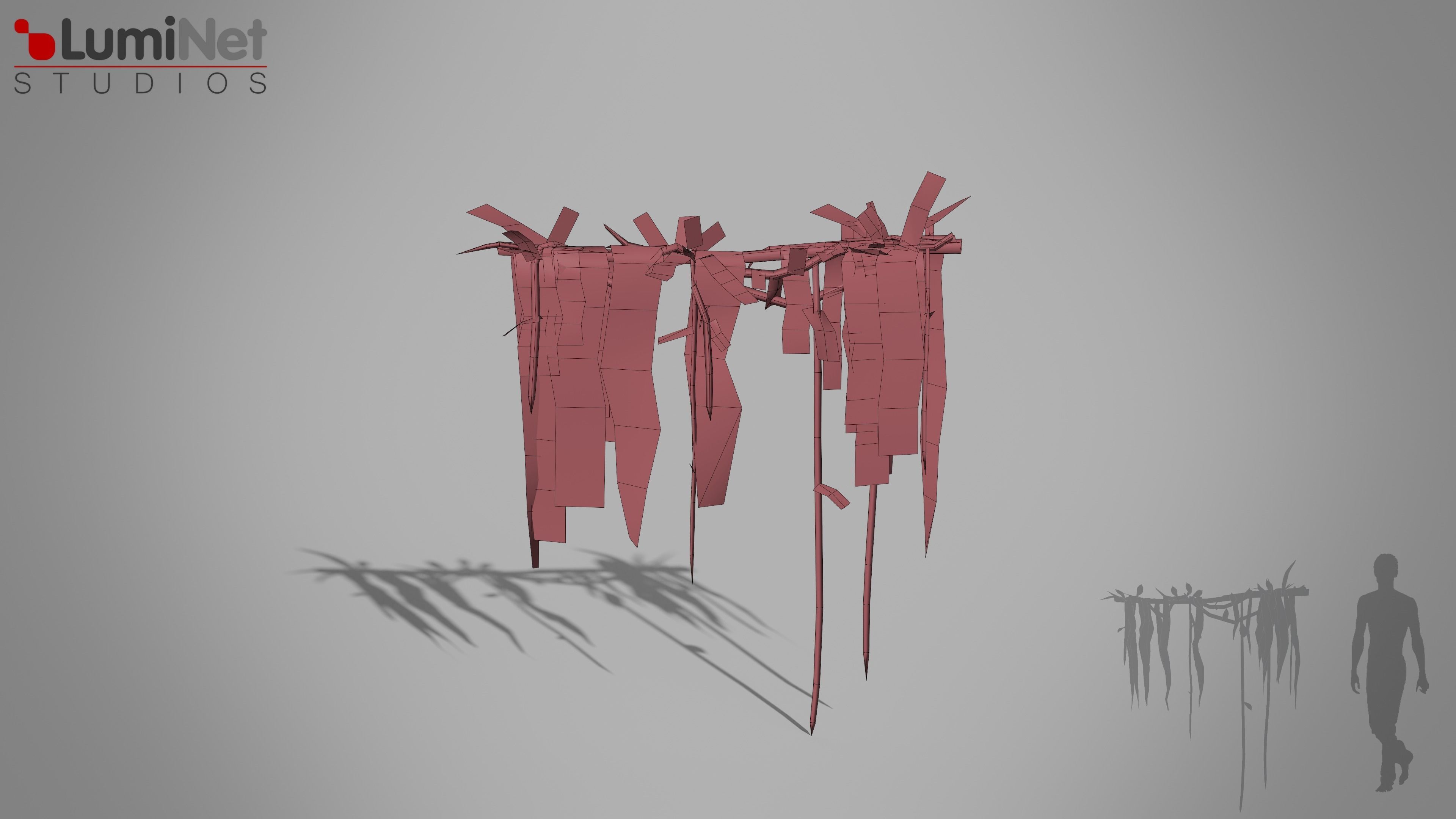 Vine Jungle foliage 16 of 18 Low-poly 3D model Low-poly 3D model_1