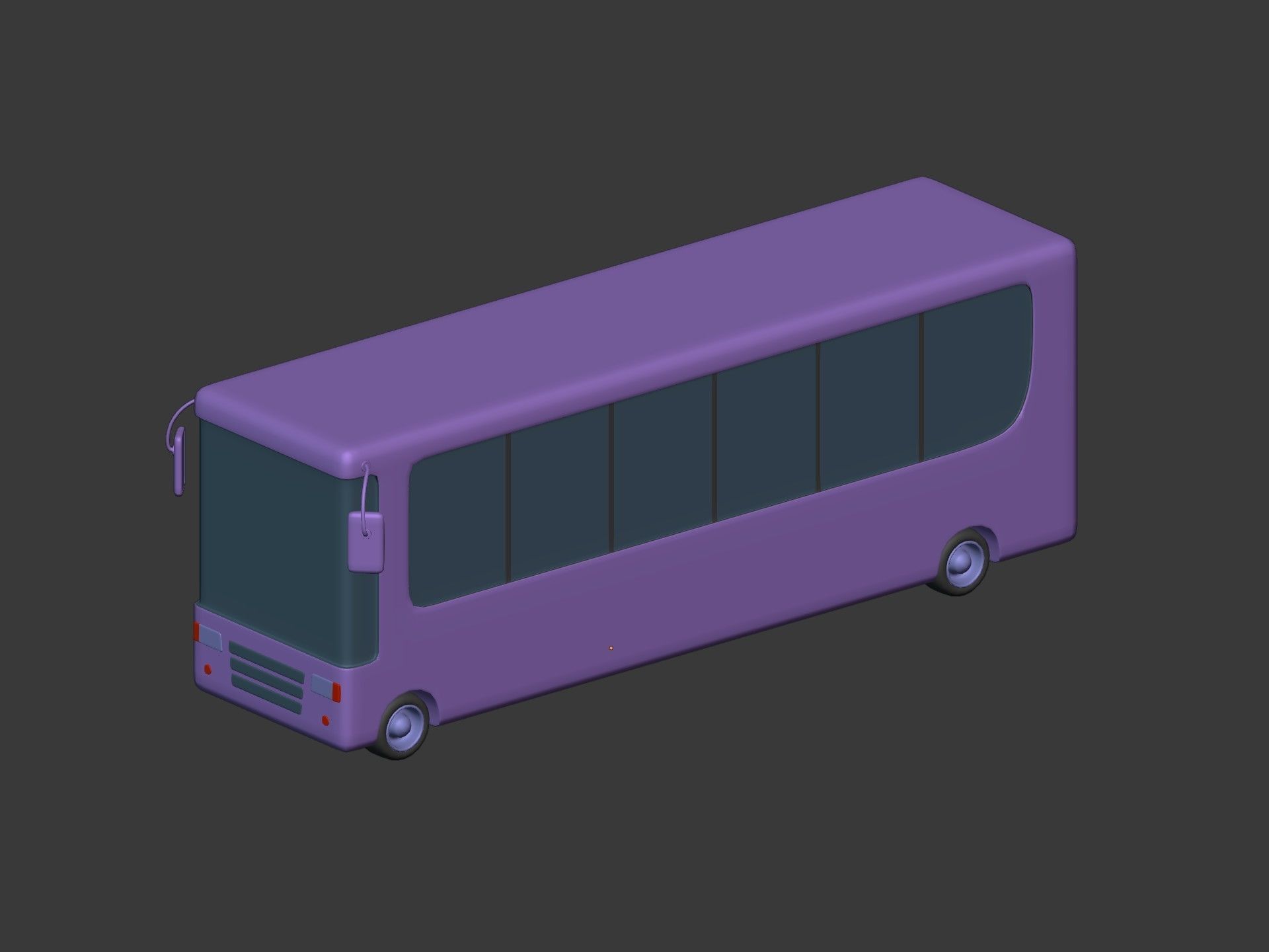 Cartoon Vehicles  Low-poly 3D model_27