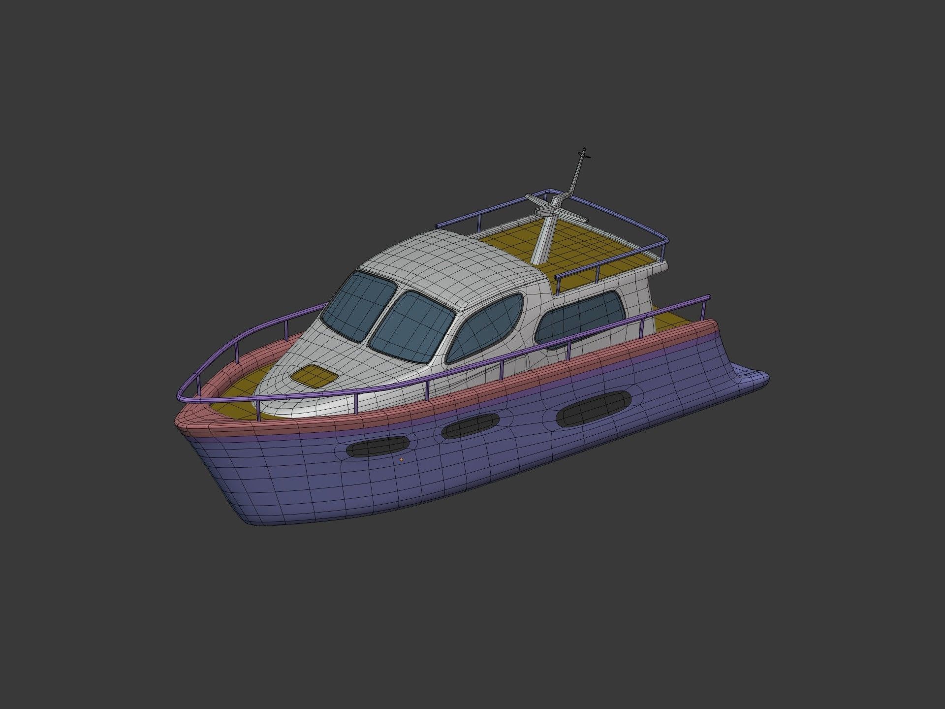 Cartoon Vehicles  Low-poly 3D model_34