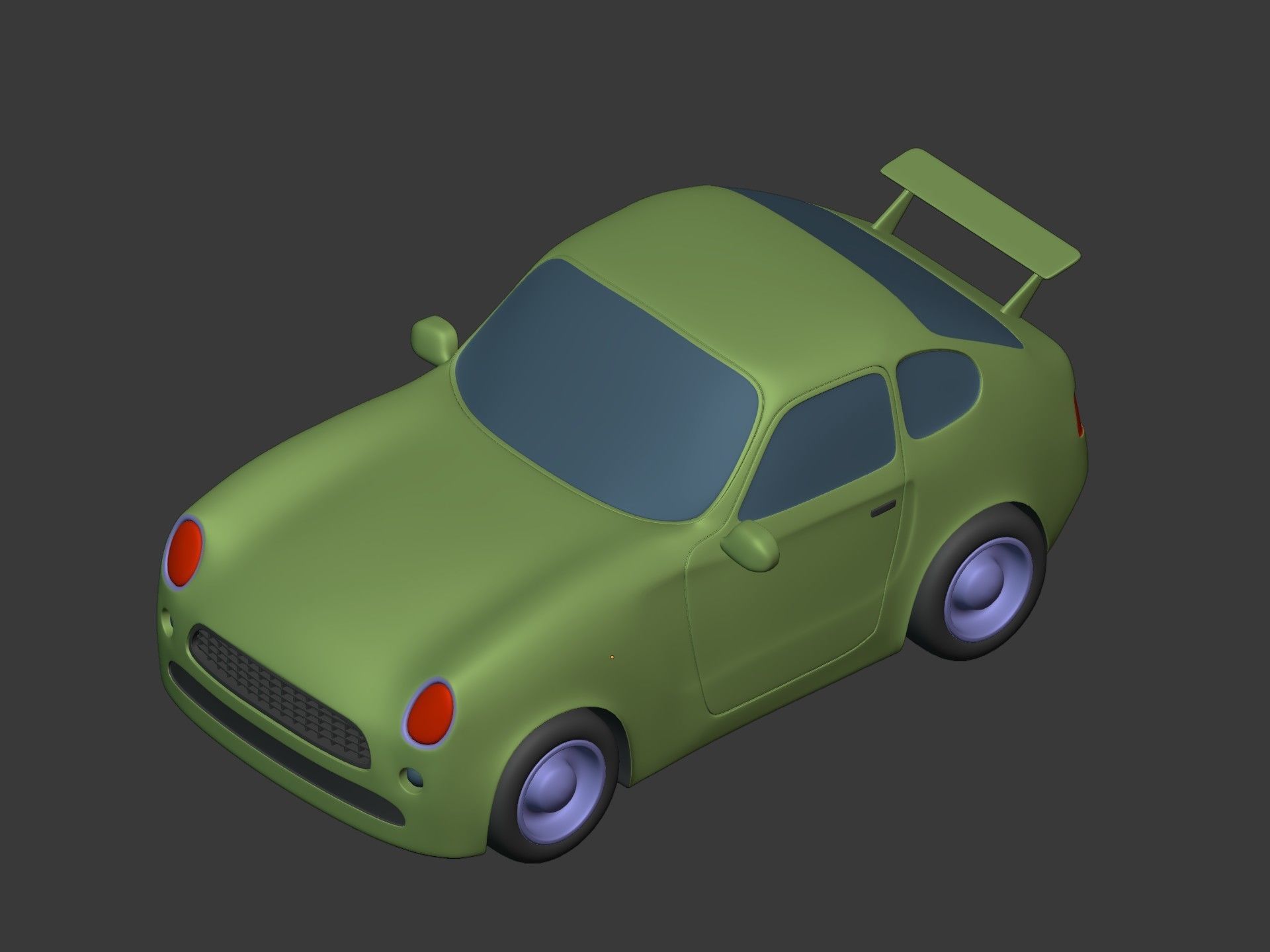 Cartoon Vehicles  Low-poly 3D model_23