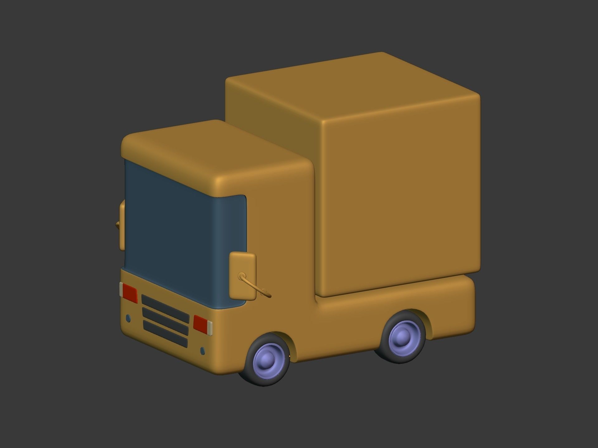Cartoon Vehicles  Low-poly 3D model_25