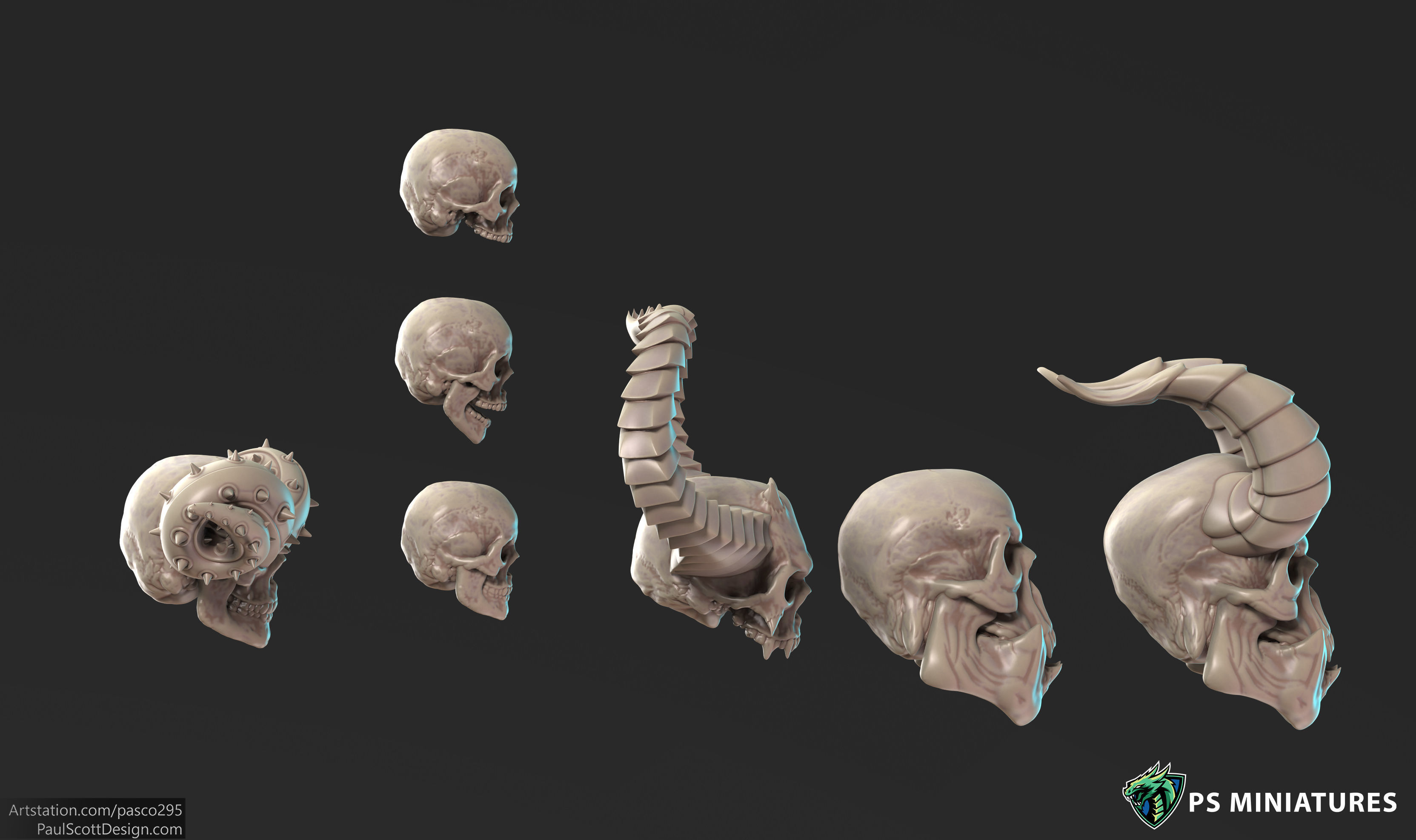 Marine Alien Hunter Customisation Vol 2 3D print model_9