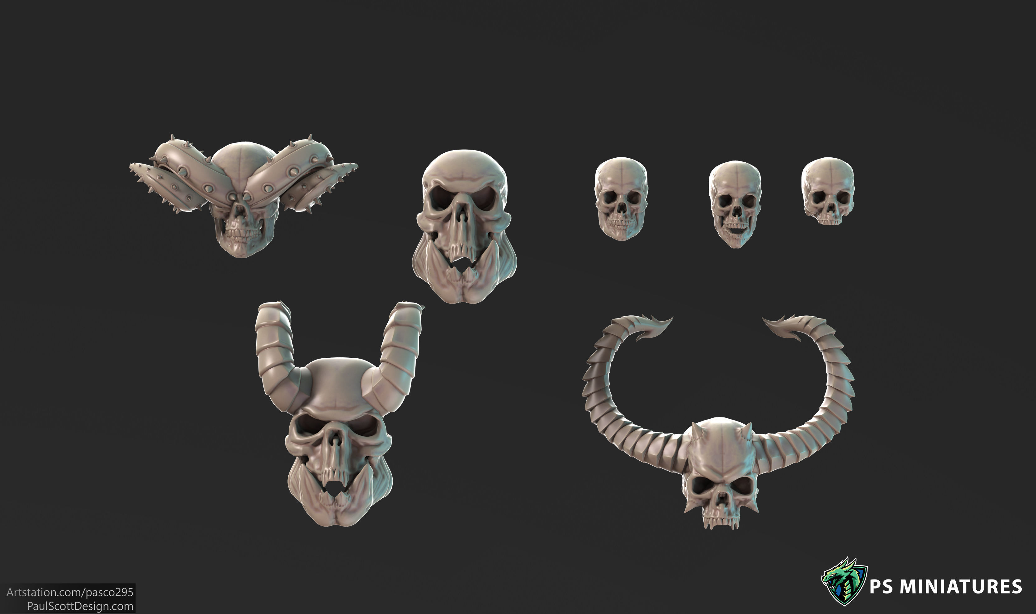 Marine Alien Hunter Customisation Vol 2 3D print model_7