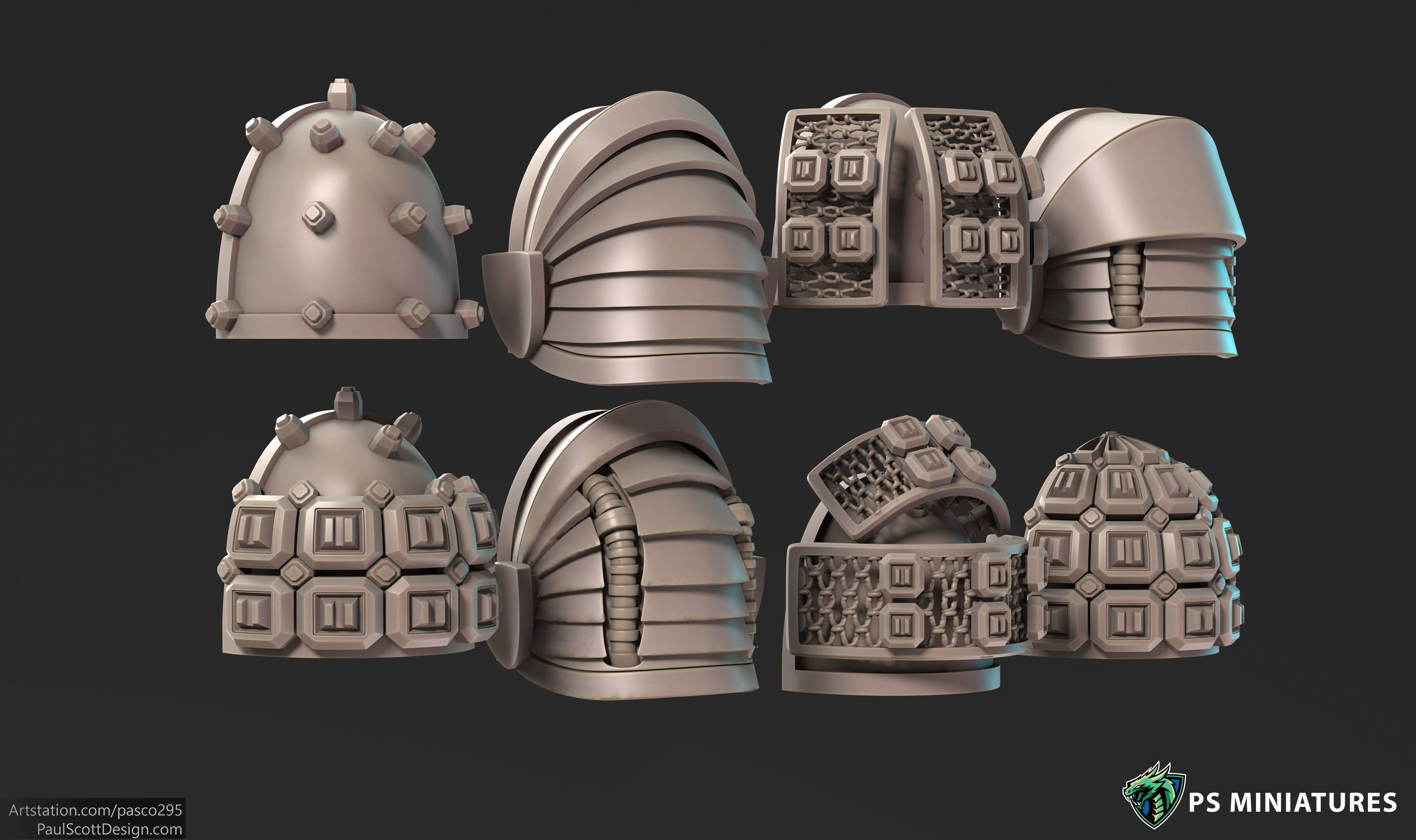 Marine Alien Hunter Customisation Vol 2 3D print model_5