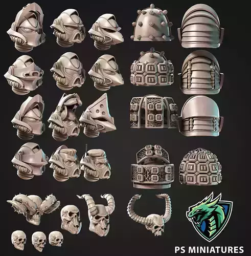 Marine Alien Hunter Customisation Vol 2 3D print model