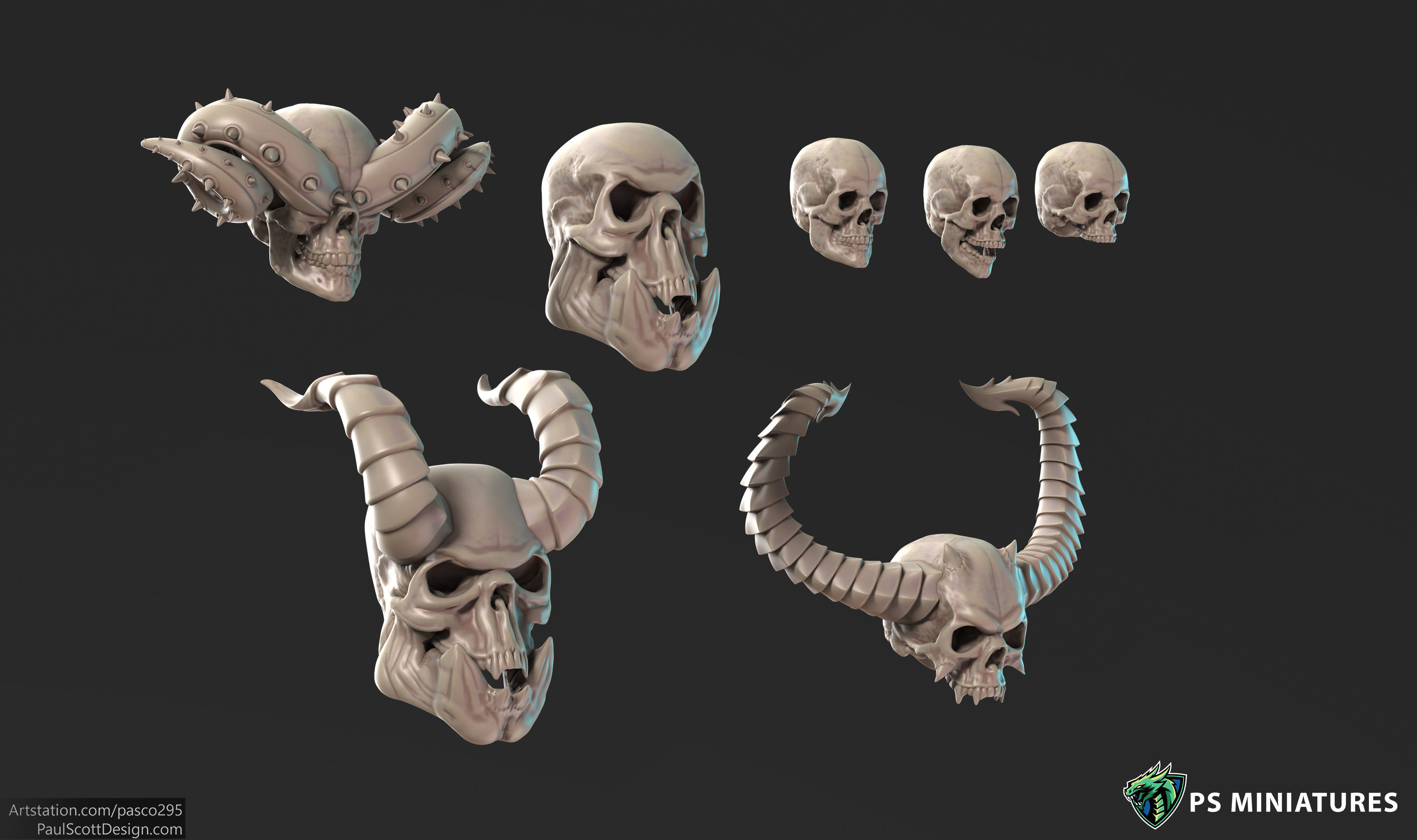 Marine Alien Hunter Customisation Vol 2 3D print model_8