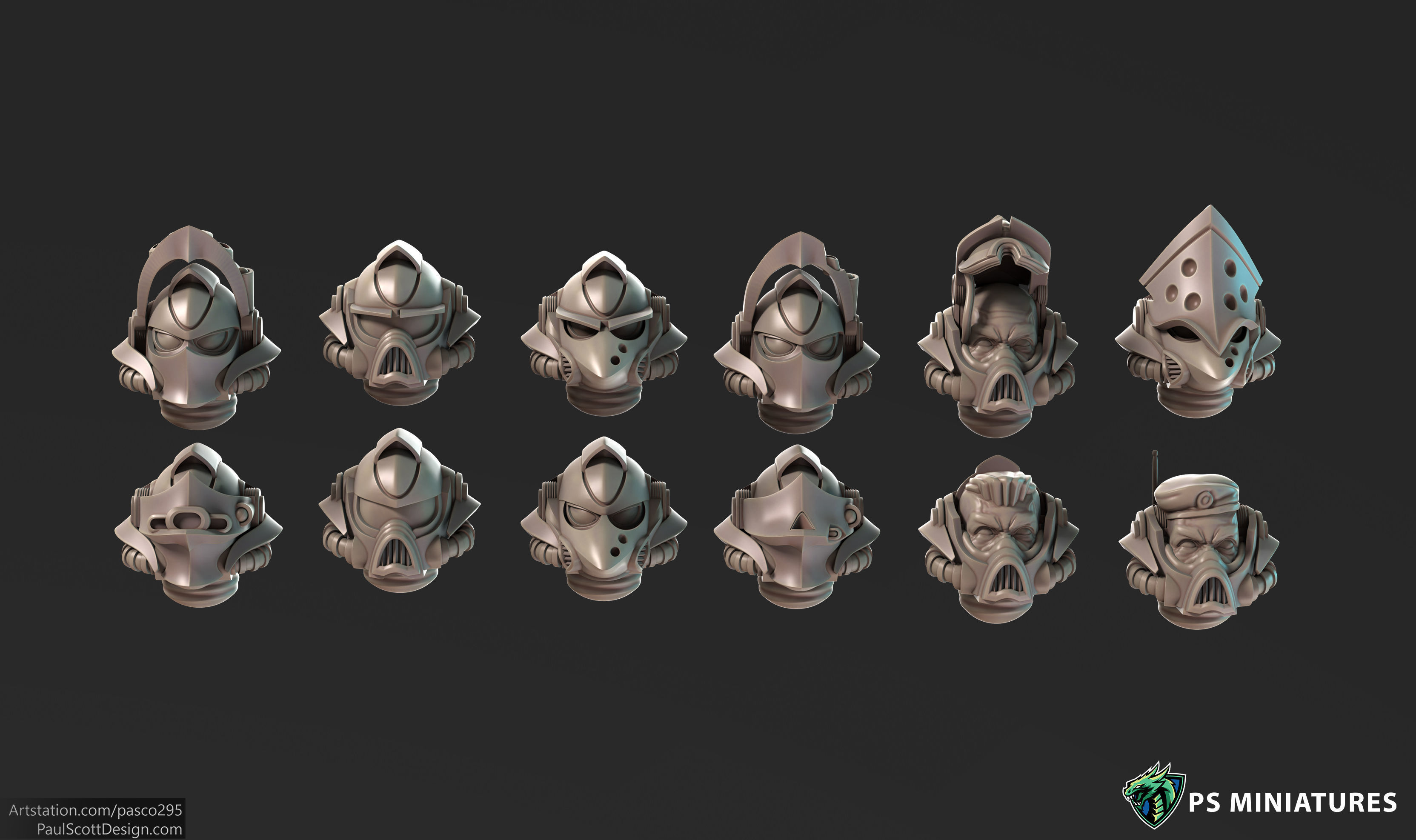 Marine Alien Hunter Customisation Vol 2 3D print model_17