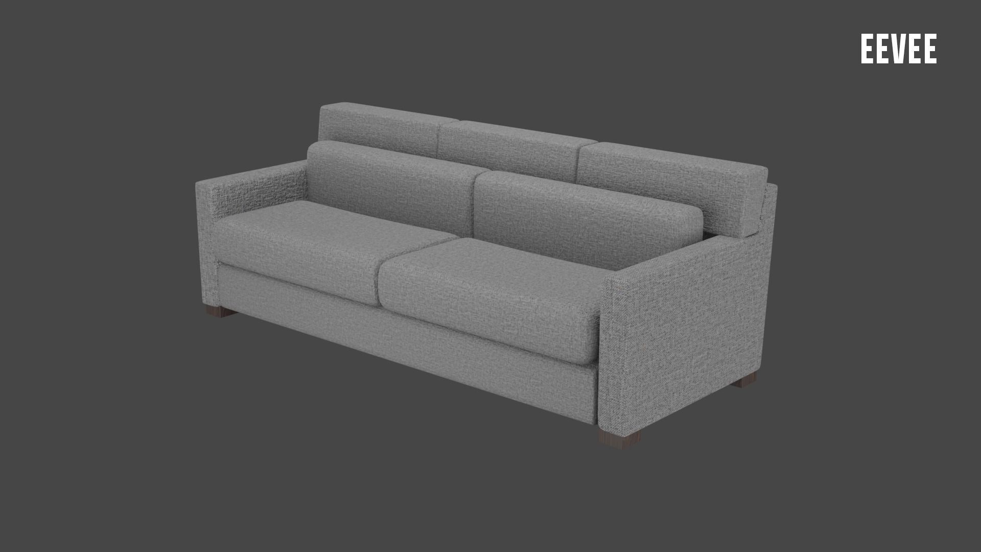 Vesper King Sleeper Sofa 3D model_6