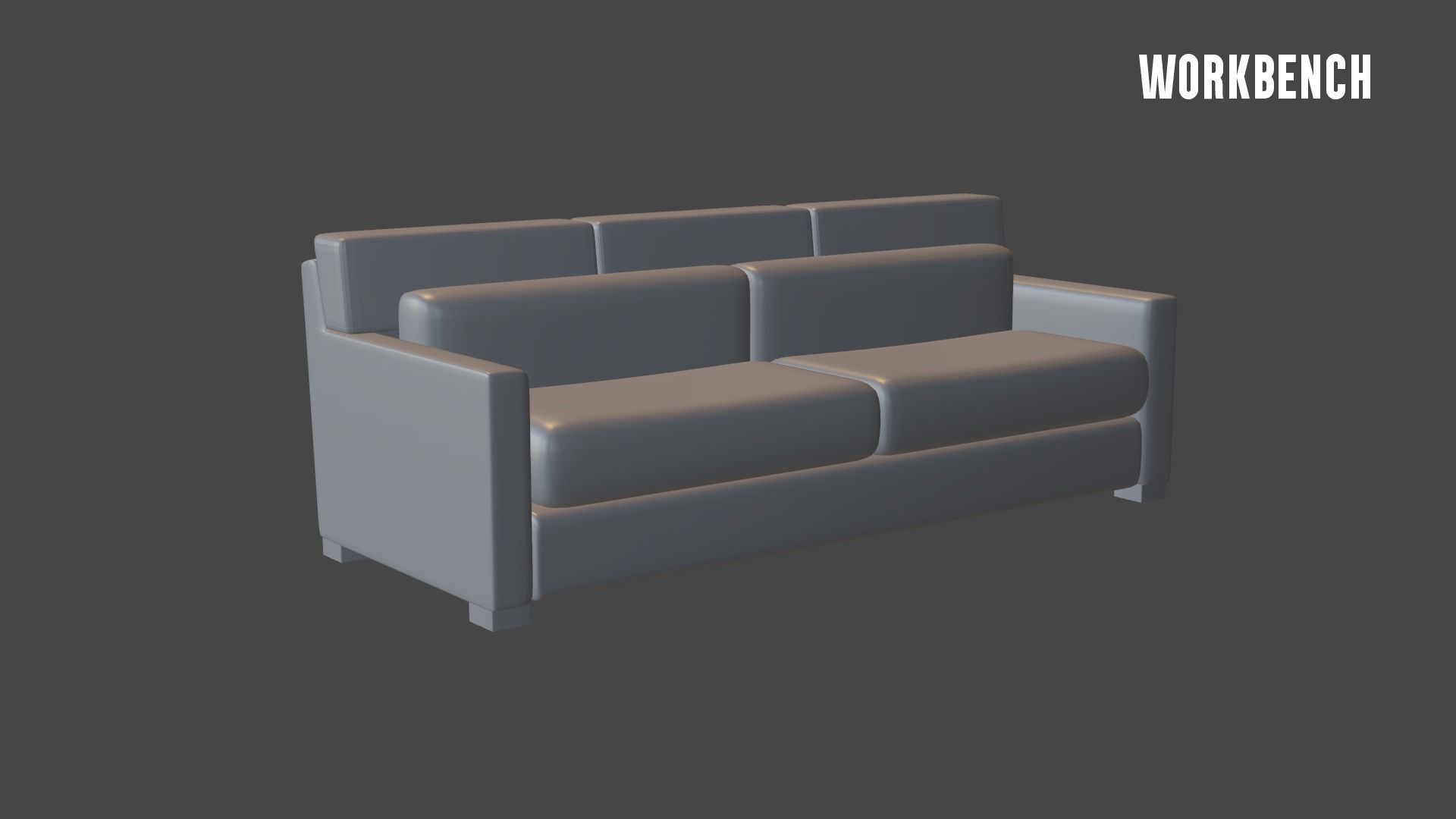 Vesper King Sleeper Sofa 3D model_8