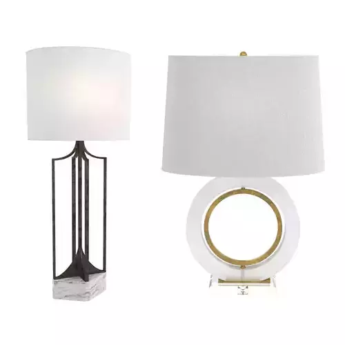 2 table lamps Gabby home