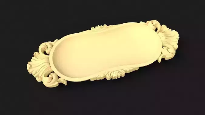  carved tray