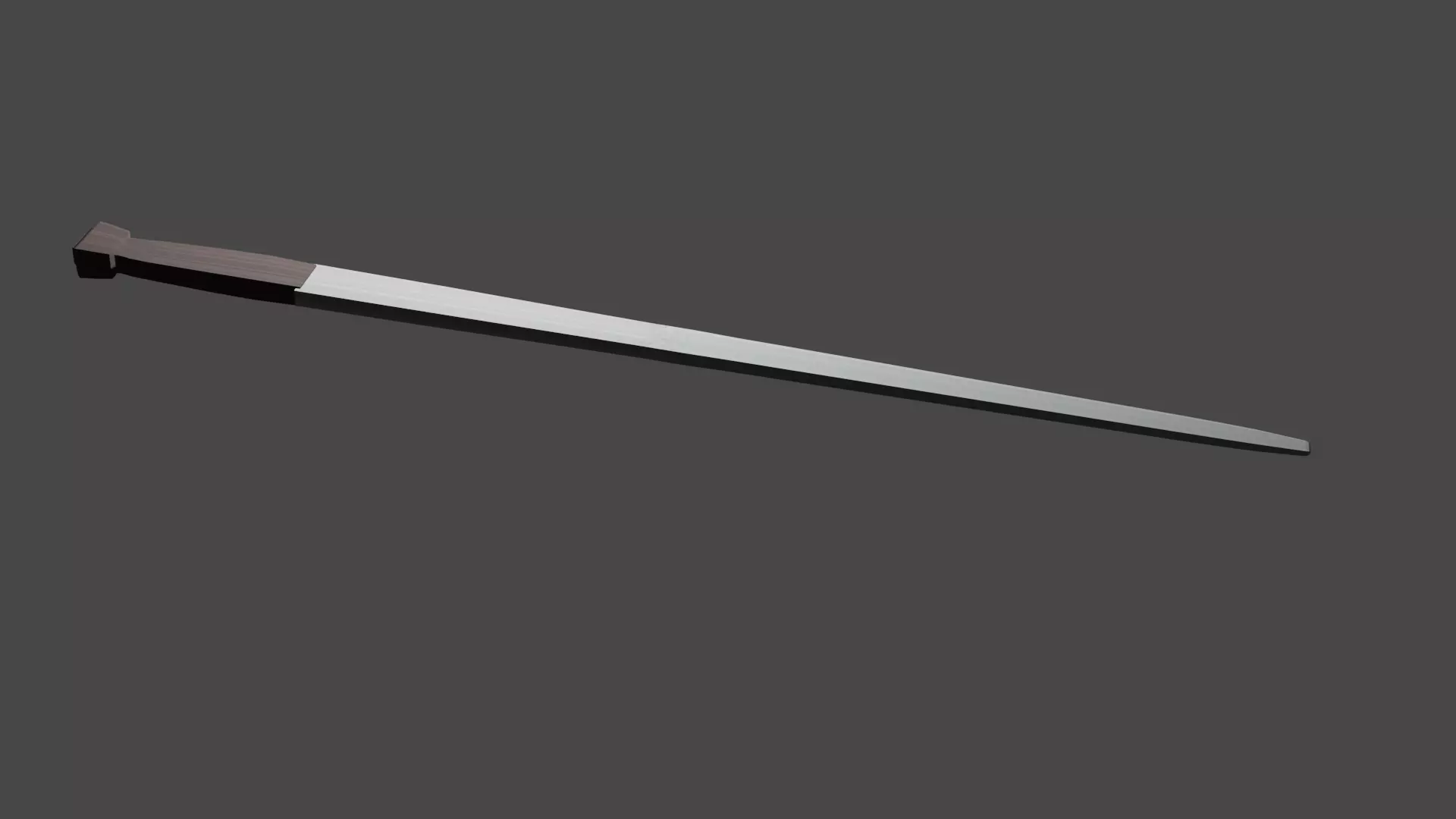 Realistic Sword 3D model_0