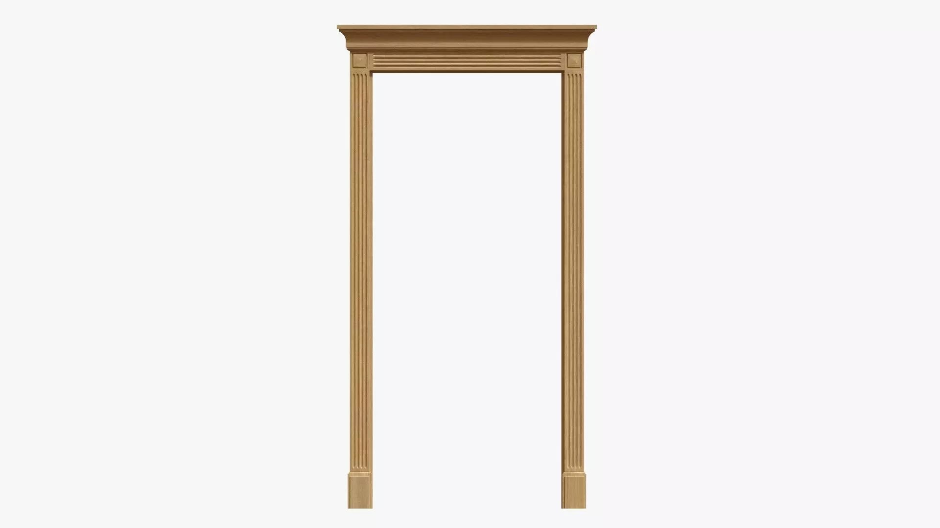 Door portal classic 02 3D model_0