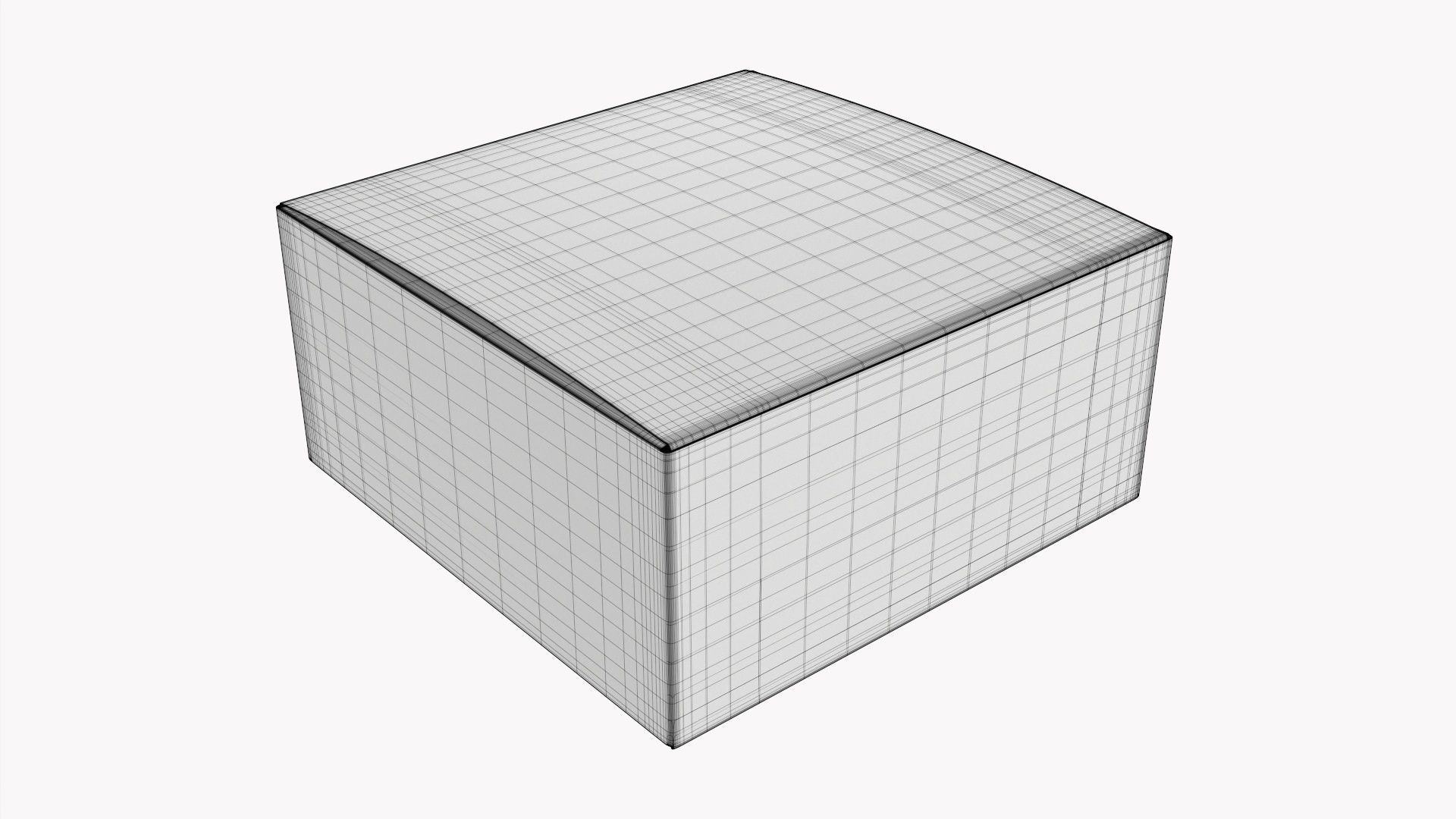 Gift paper box 04 3D model_6