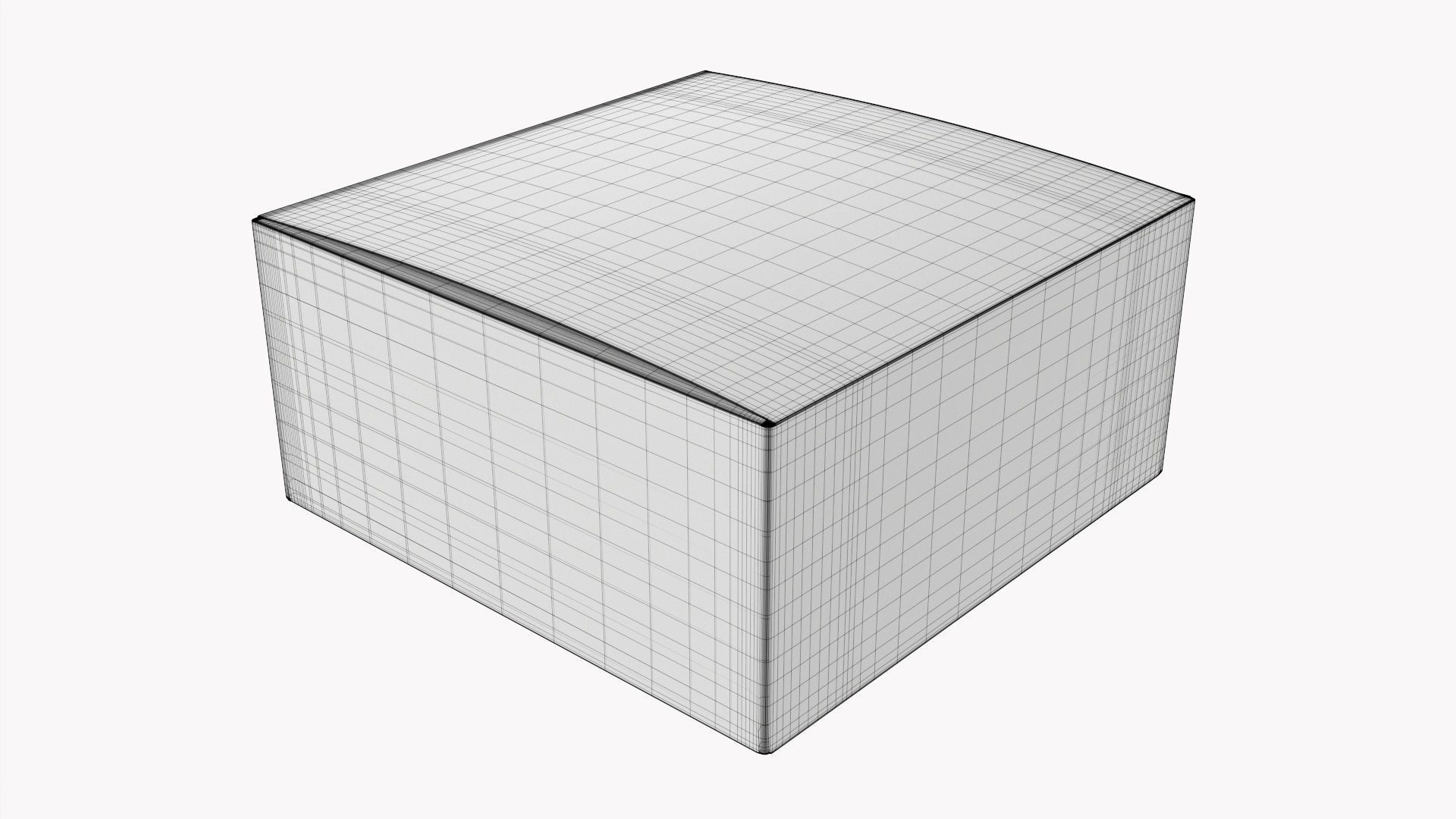 Gift paper box 04 3D model_7