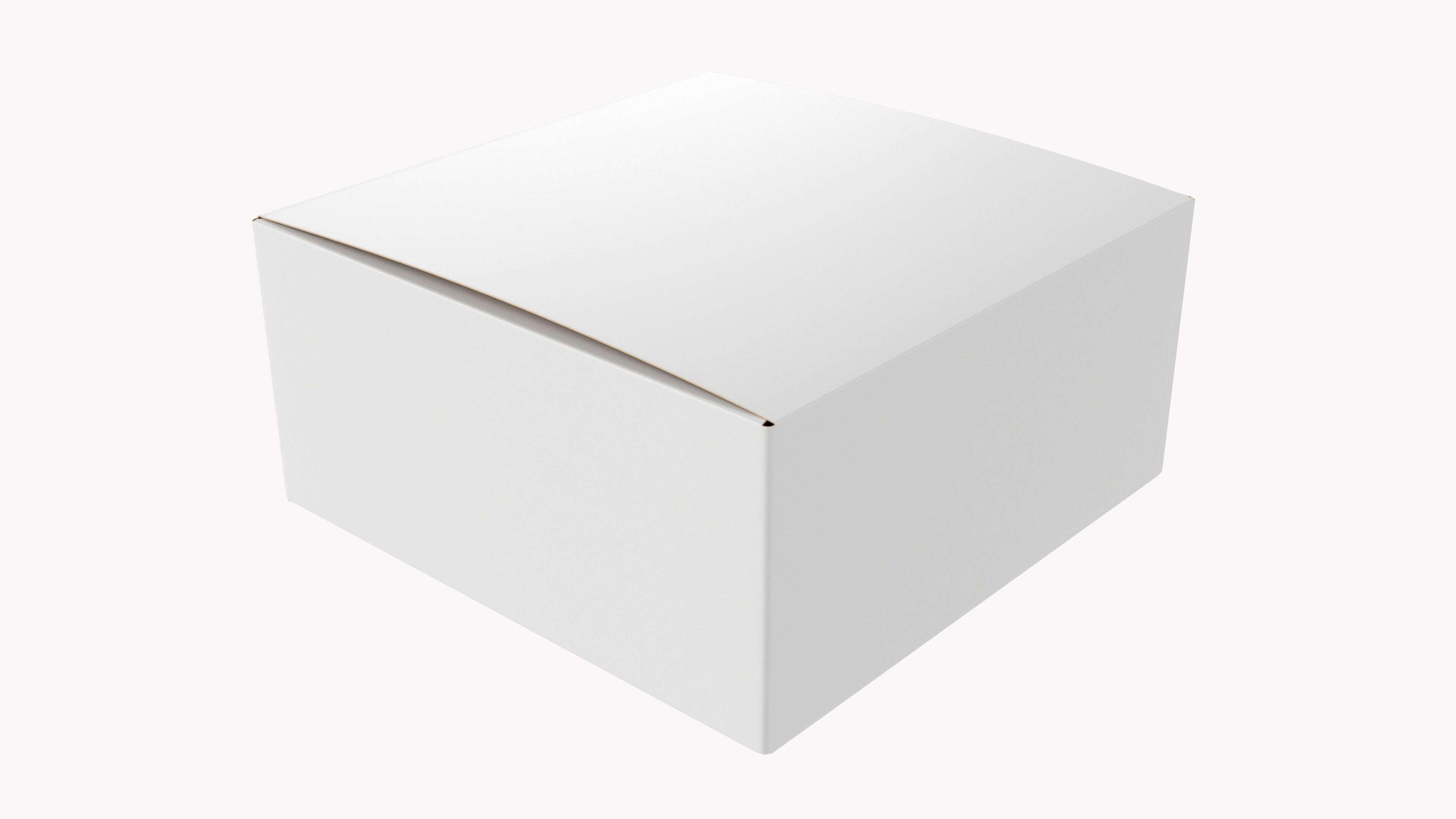 Gift paper box 04 3D model_1