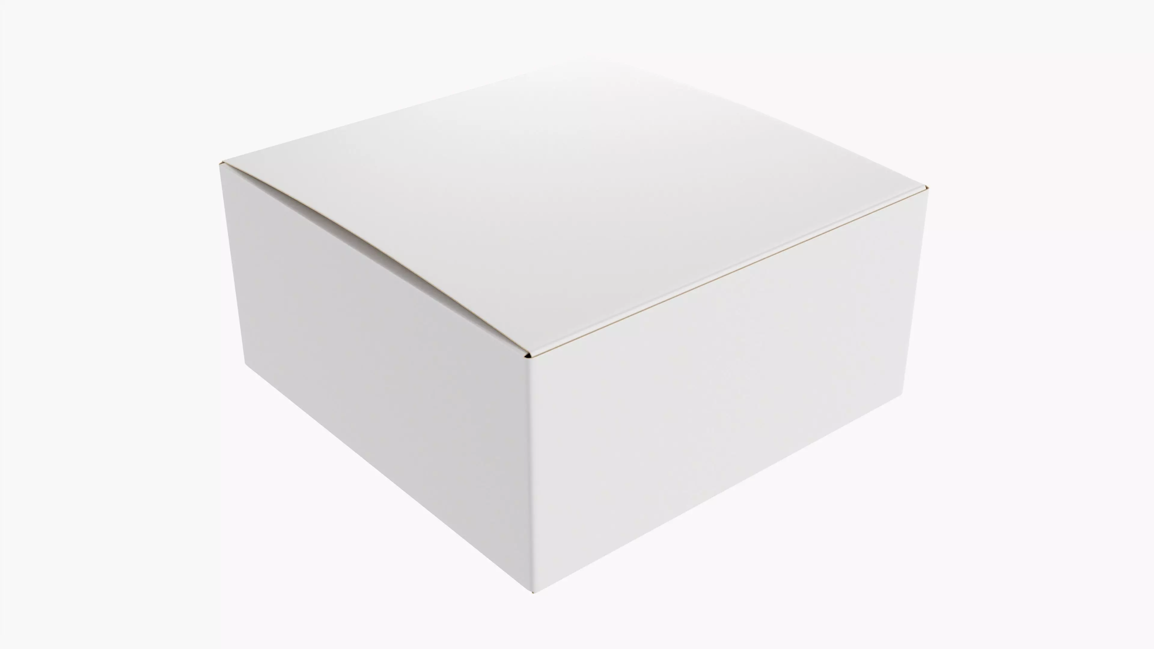 Gift paper box 04 3D model_0