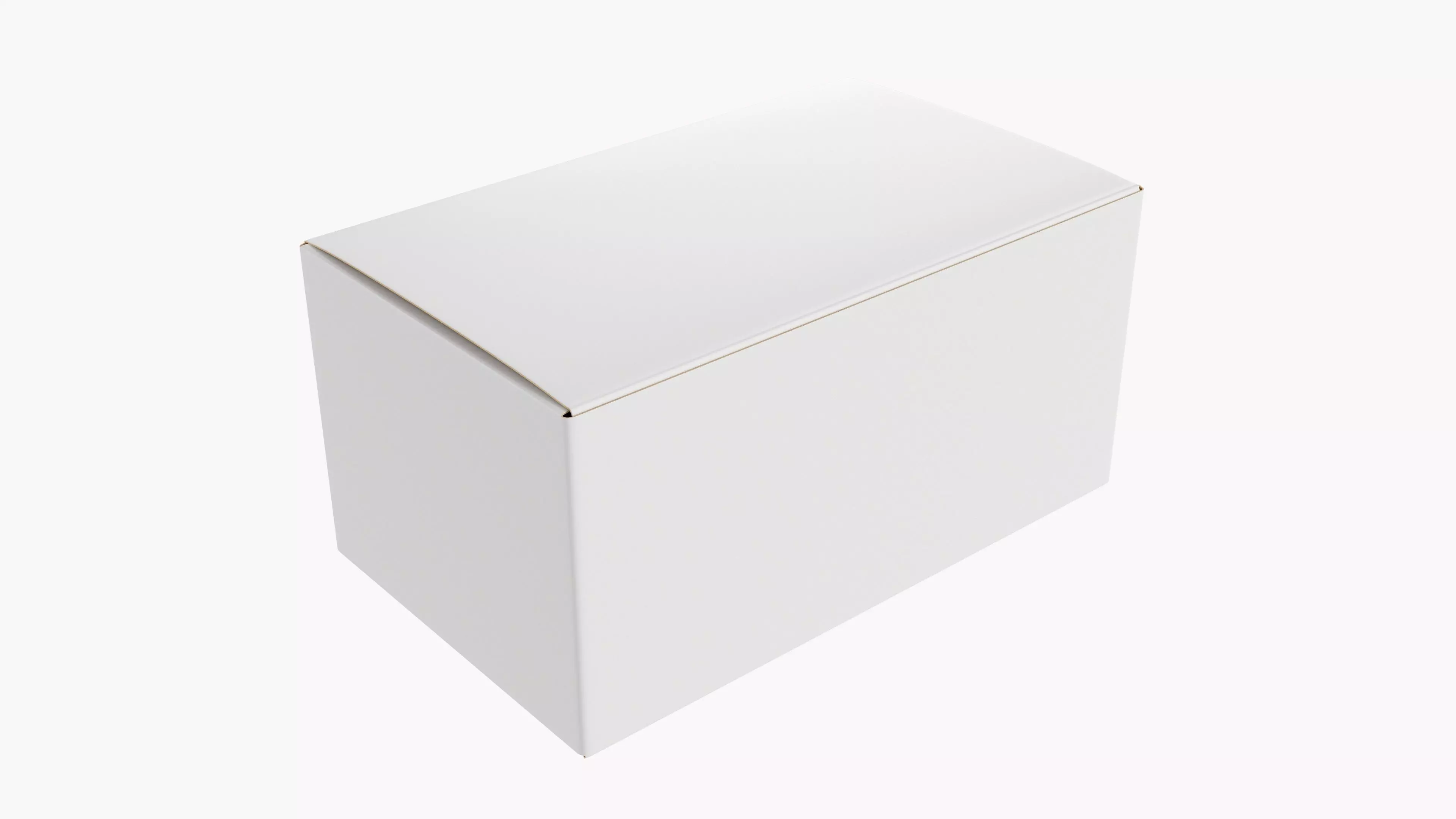 Gift paper box 05 3D model_0