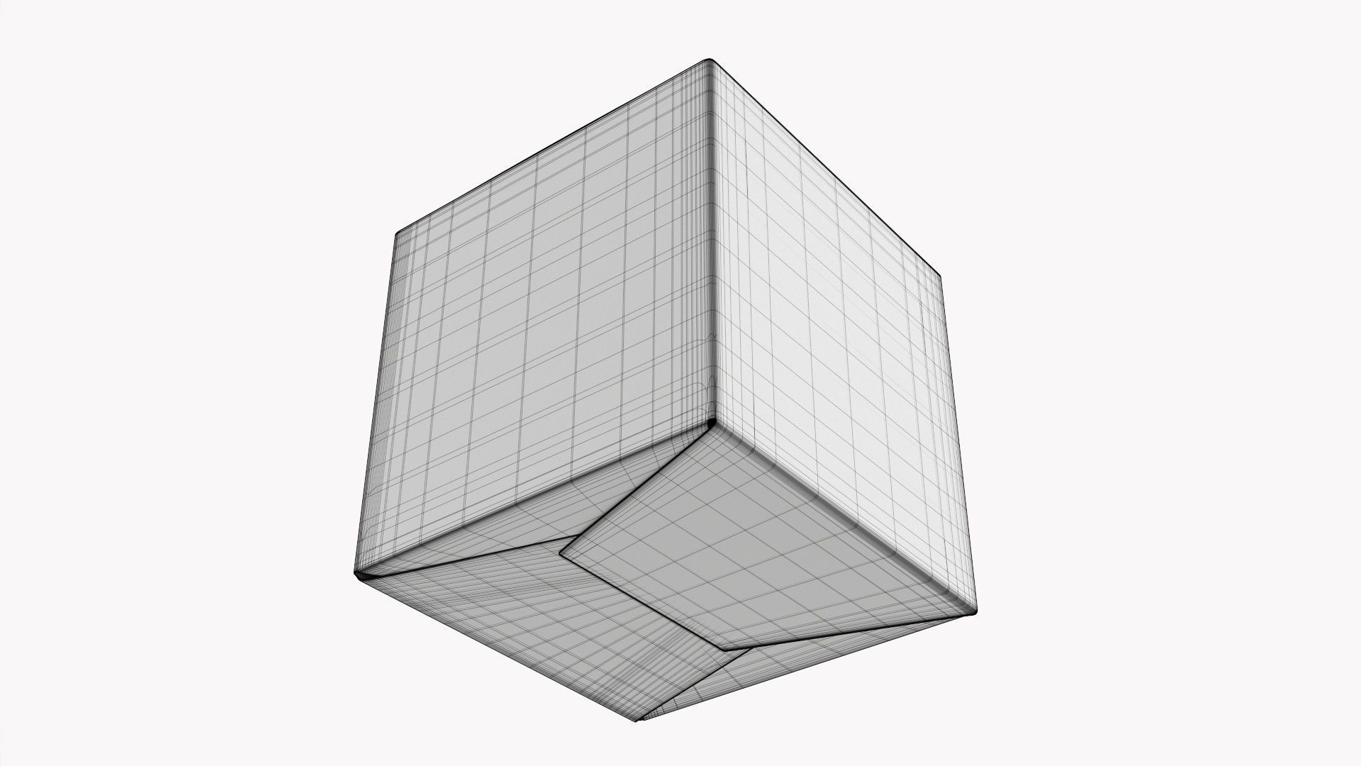 Gift paper box 06 3D model_8