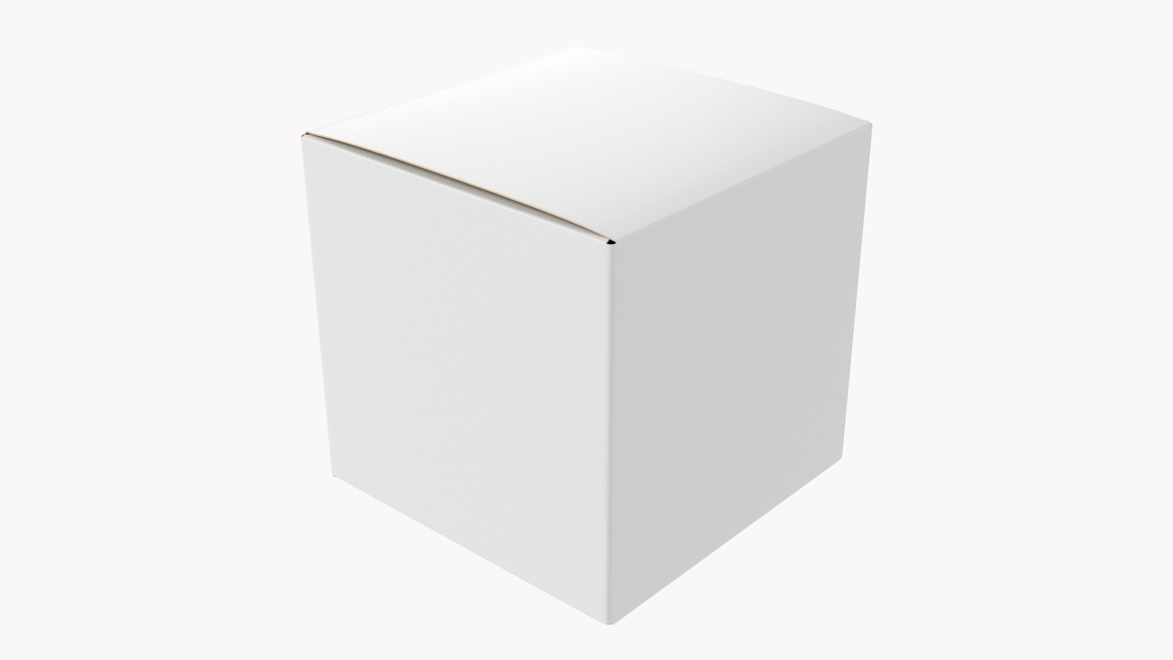 Gift paper box 06 3D model_1