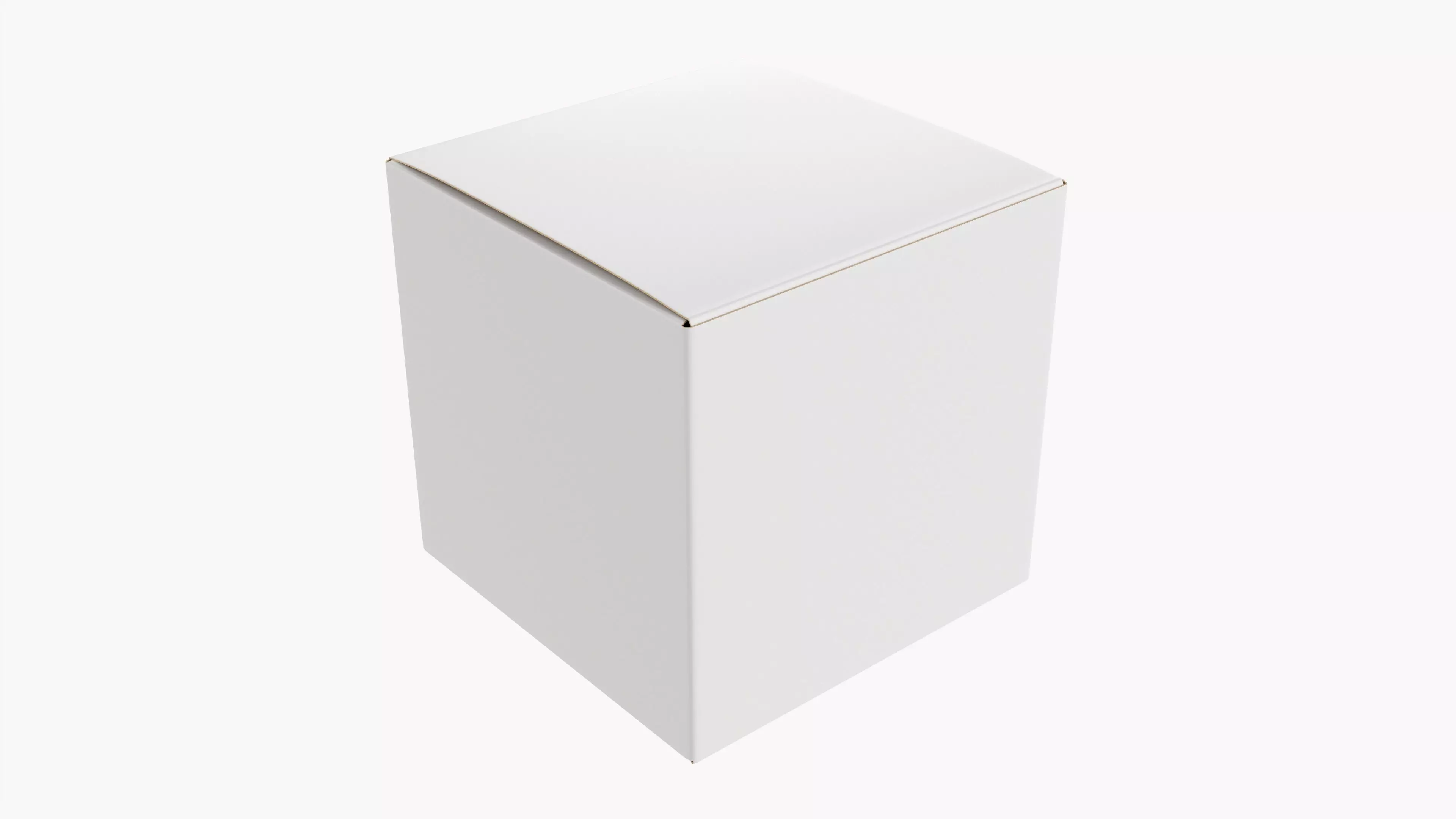 Gift paper box 06 3D model_0
