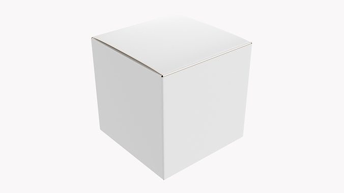 Gift paper box 06 3D model
