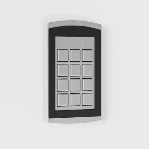 Modern Keypad Lock - Various Modes Low-poly 3D model Modern Keypad Lock - Various Modes Low-poly 3D model