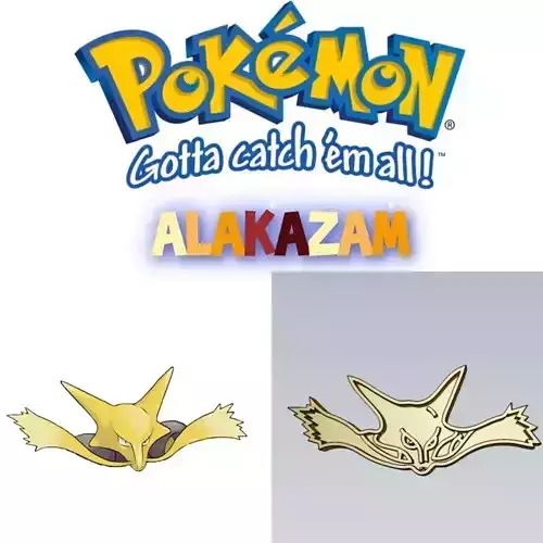 Amazing Pokemon Alakazam Cookie Cutter Stamp Cake Decorating 