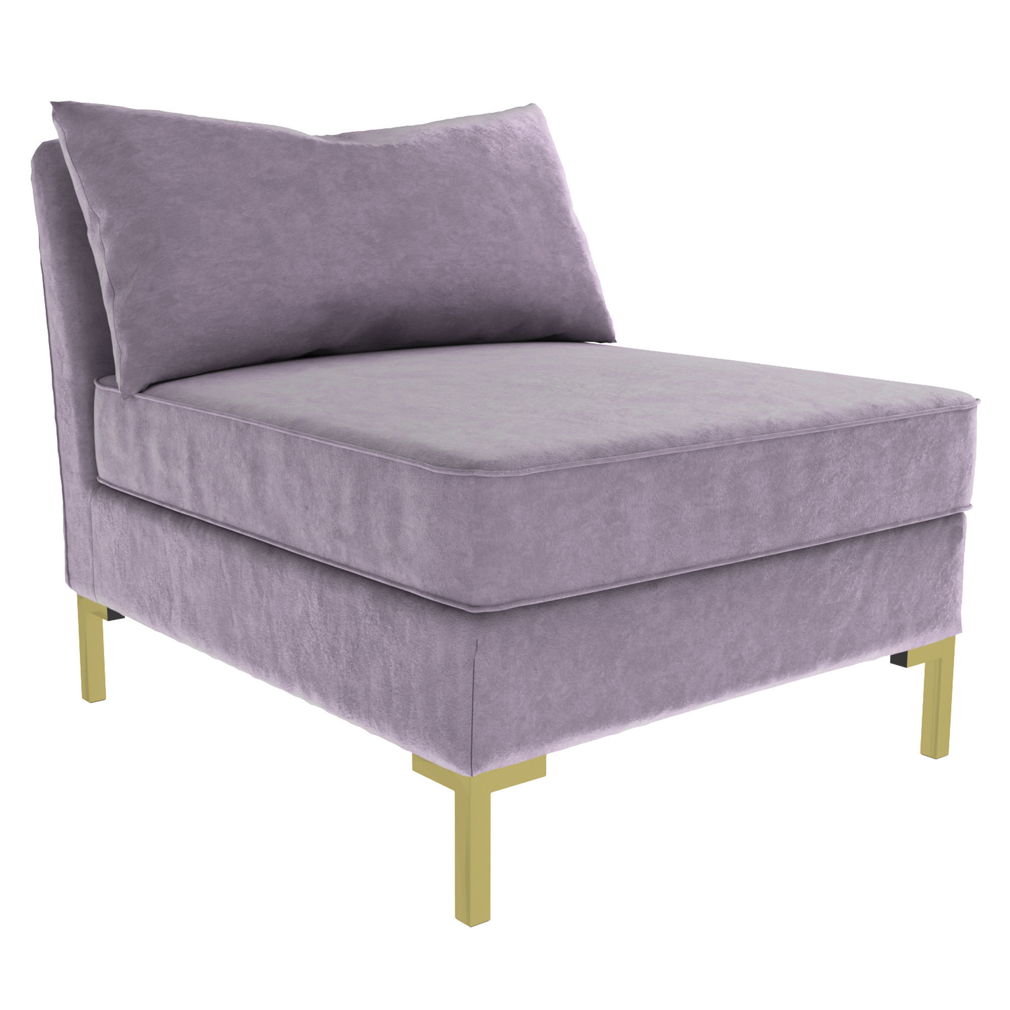 Armchair without armrests Modway Ardent Performans 3D model_6