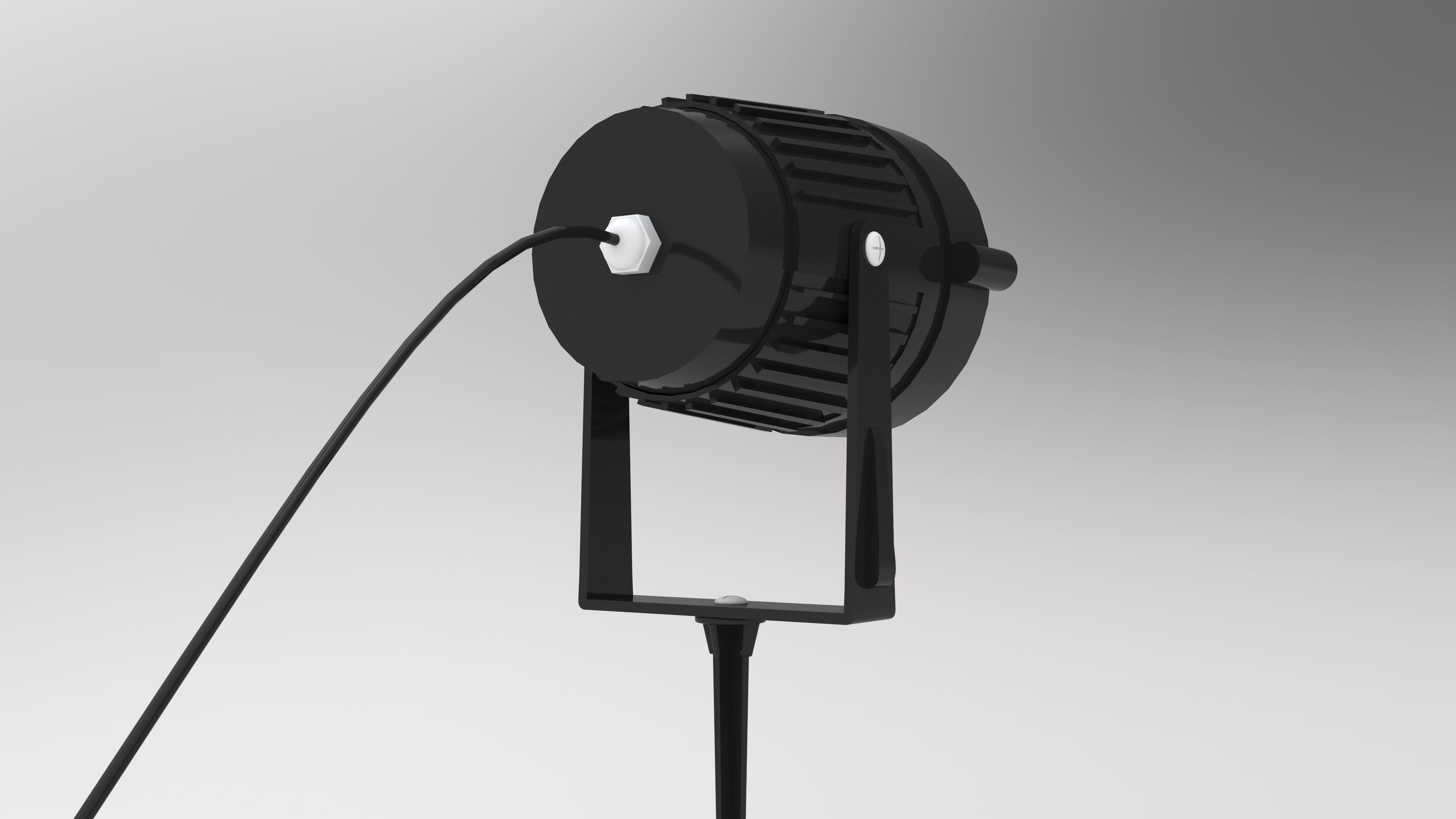 Garden Lamp 3D model_2