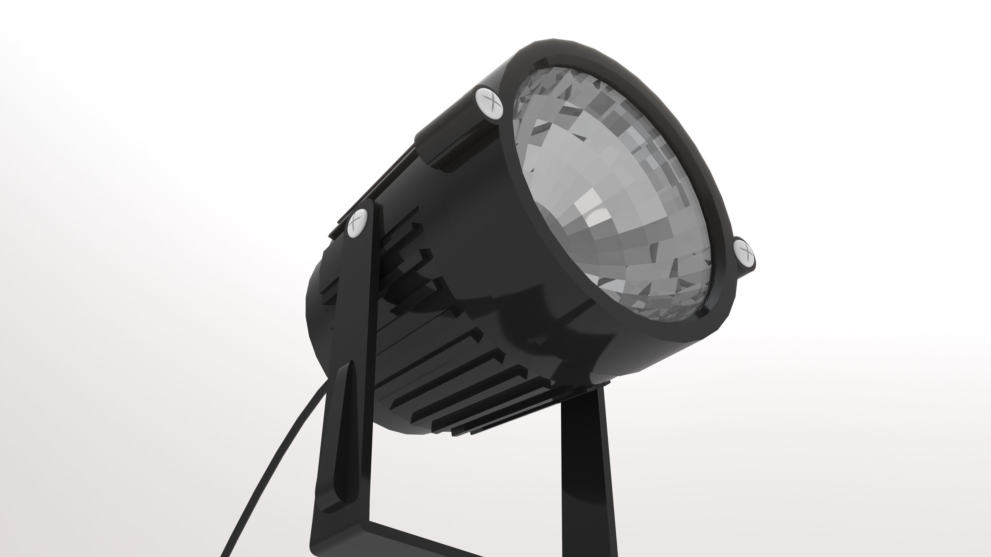 Garden Lamp 3D model_4