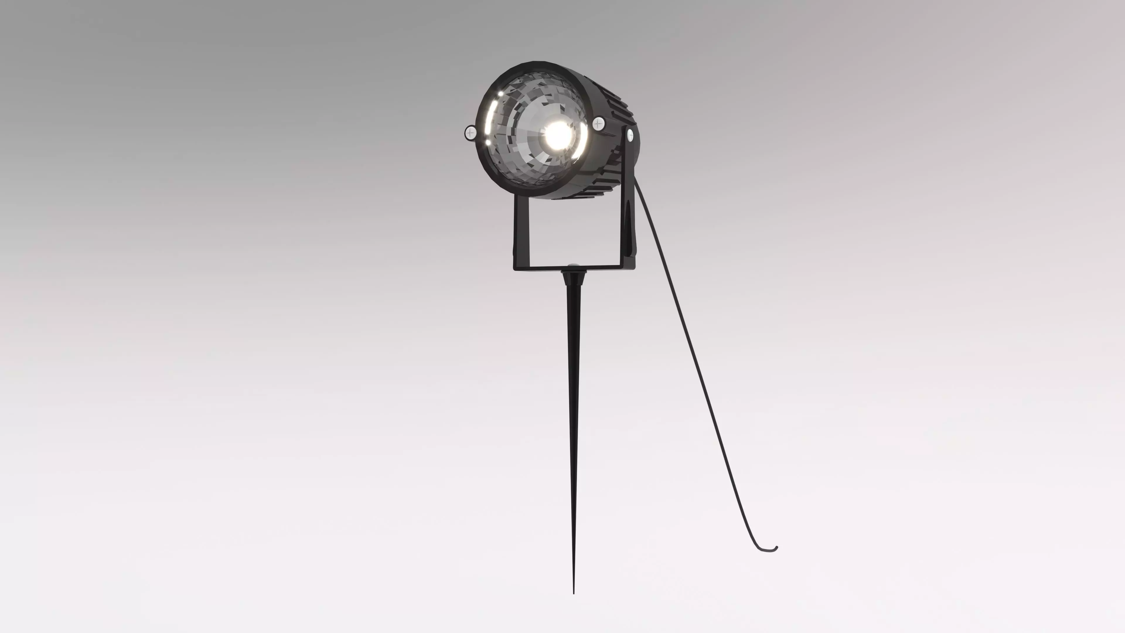 Garden Lamp 3D model_0