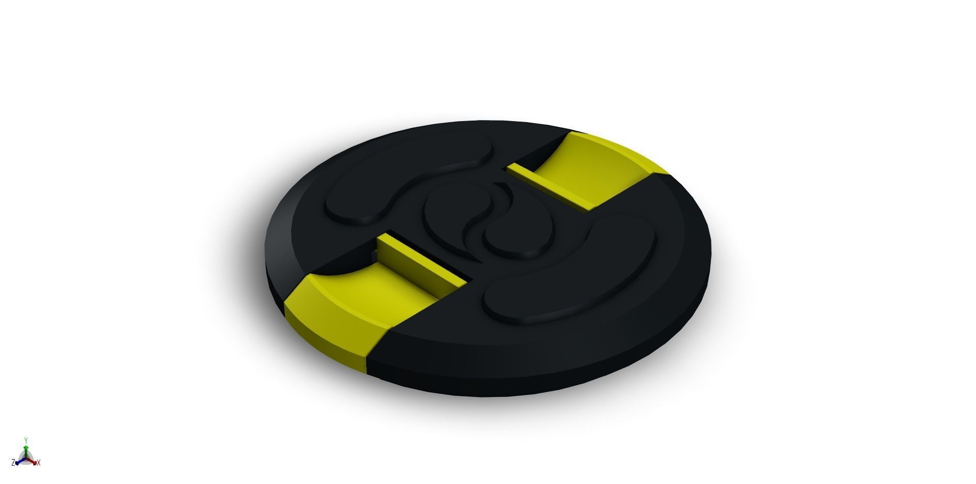 Lens Cap - 72mm Filter Size 3D print model_1