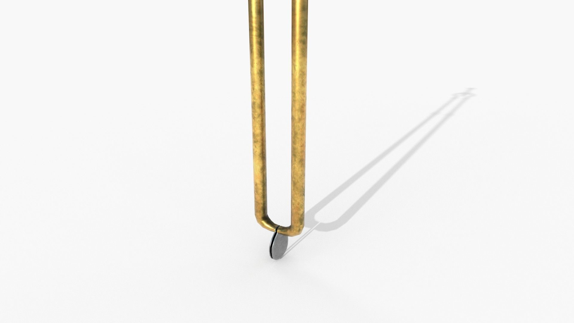 Fireplace tools Low-poly 3D model_16