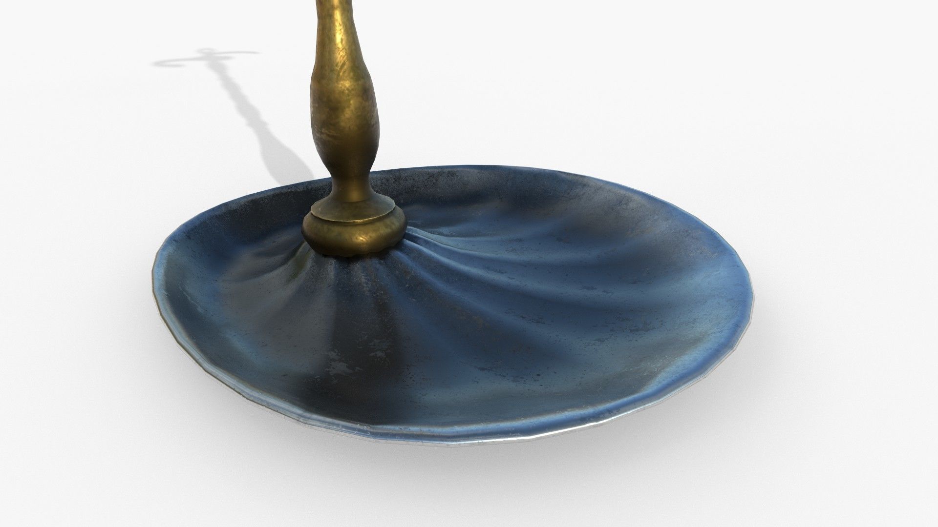 Fireplace tools Low-poly 3D model_20