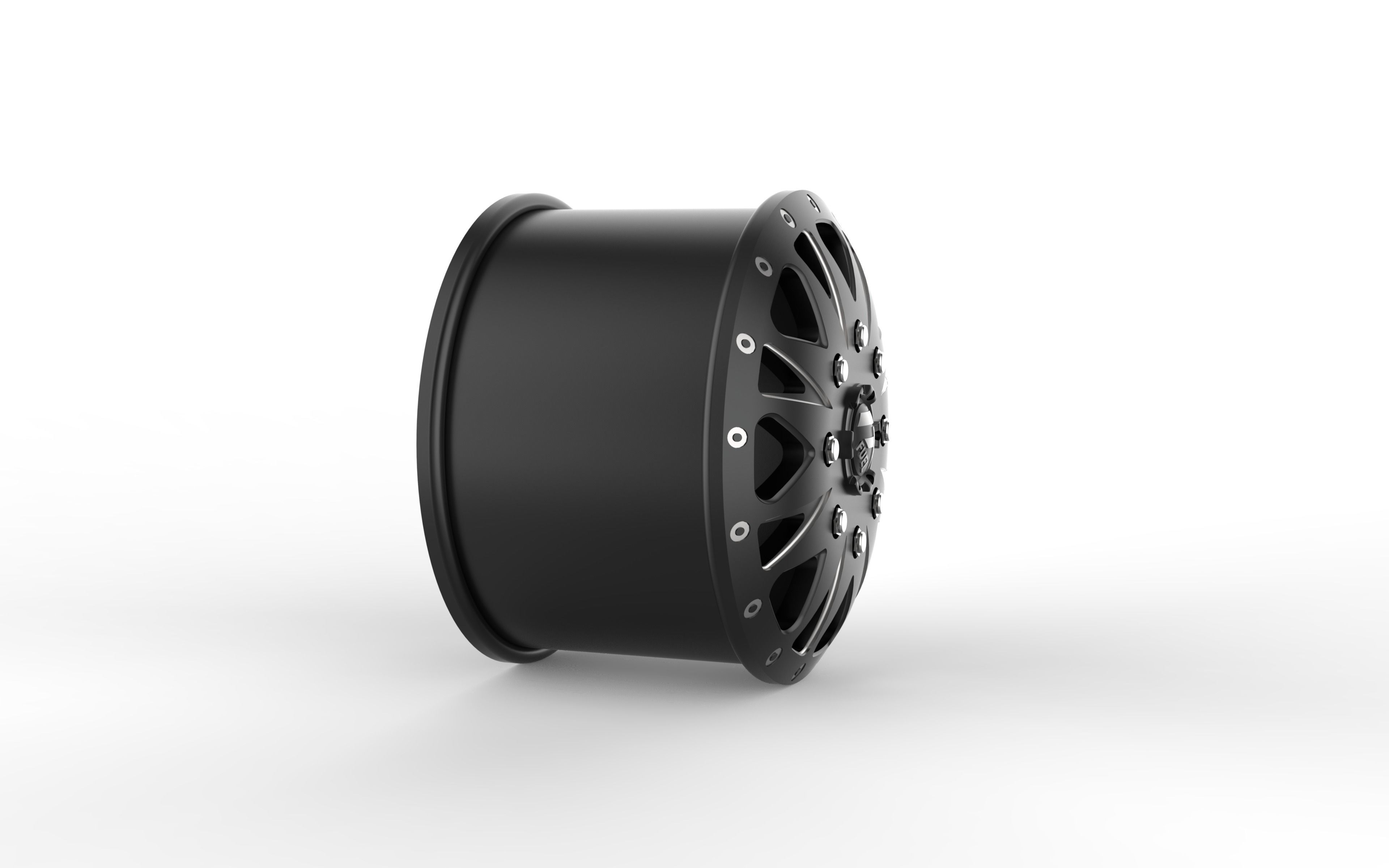 FUEL DUALLY WHEELS THROTTLE DUALLY FRONT AND REAR - D513 3D print model_12