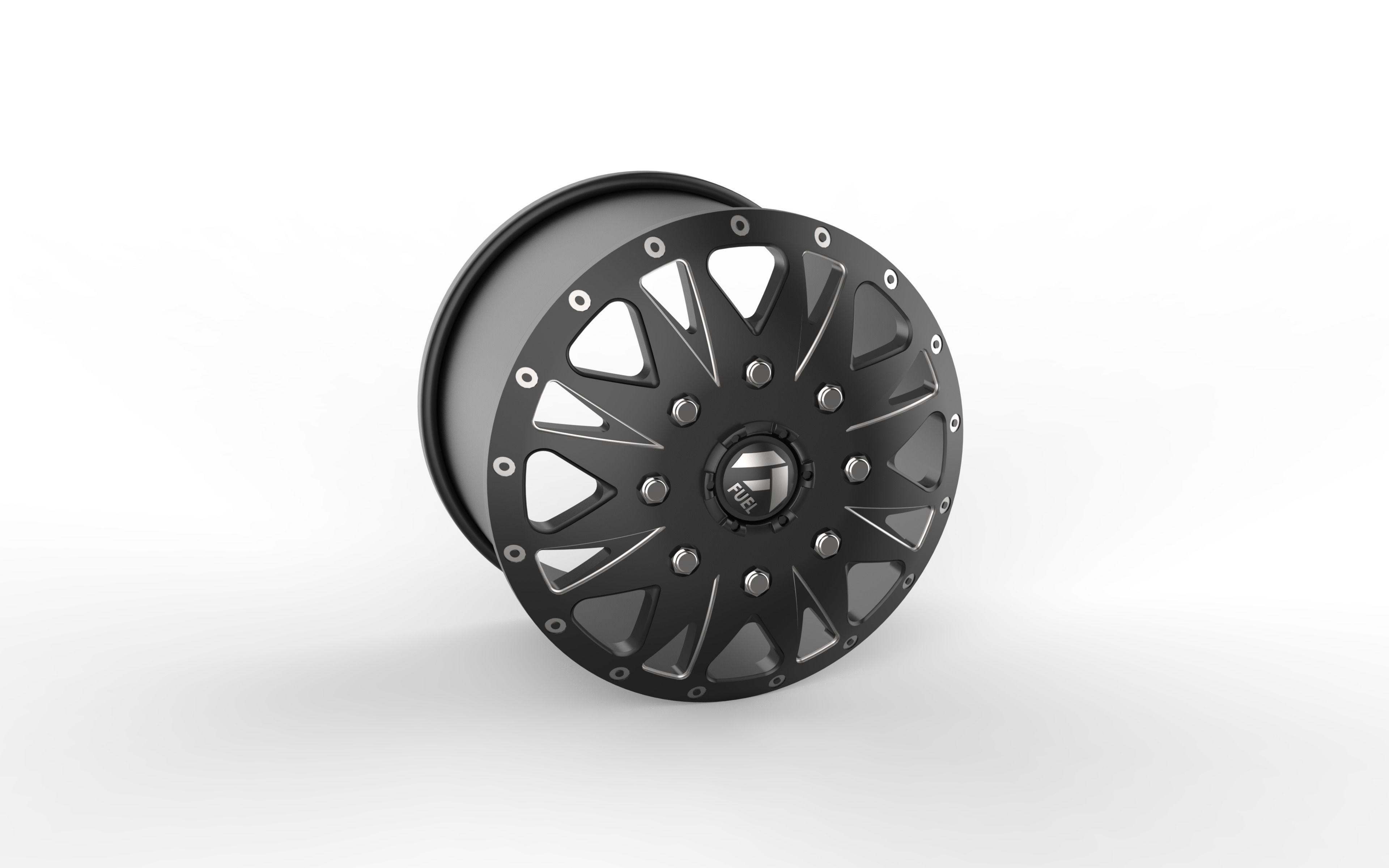 FUEL DUALLY WHEELS THROTTLE DUALLY FRONT AND REAR - D513 3D print model_18