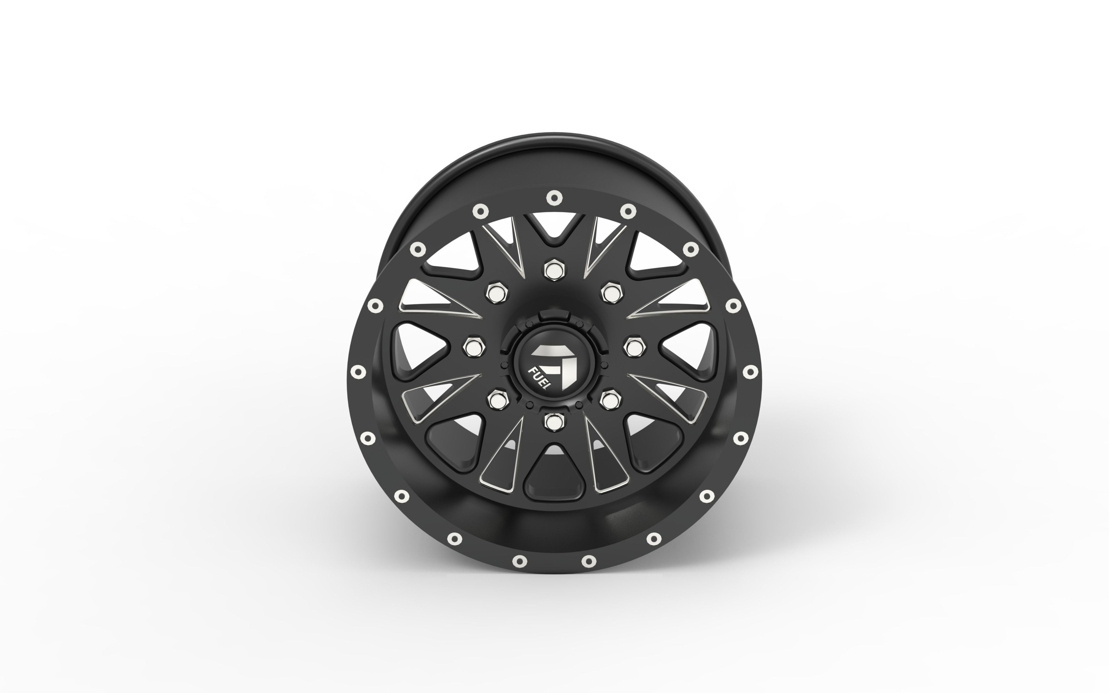 FUEL DUALLY WHEELS THROTTLE DUALLY FRONT AND REAR - D513 3D print model_31