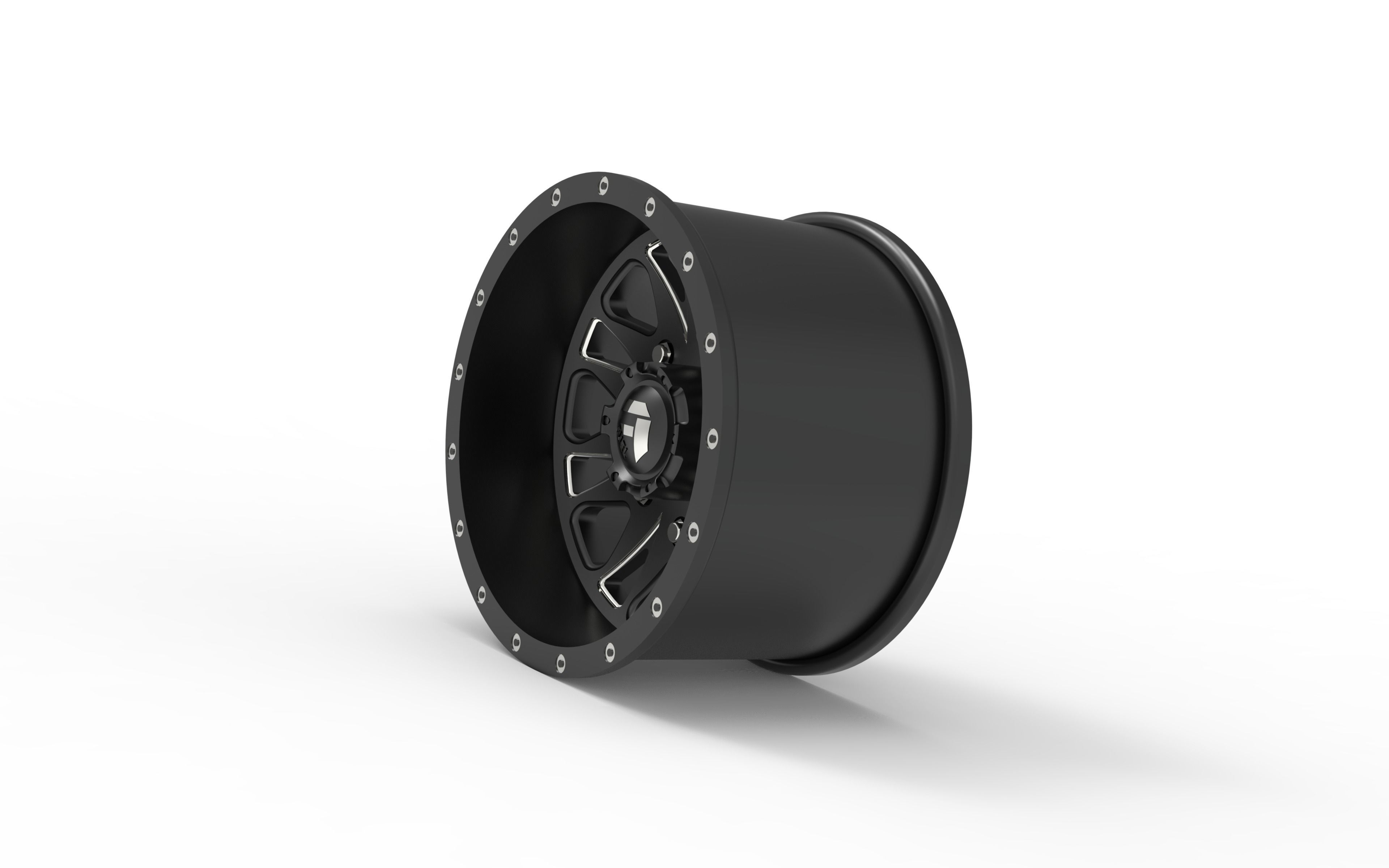 FUEL DUALLY WHEELS THROTTLE DUALLY FRONT AND REAR - D513 3D print model_30