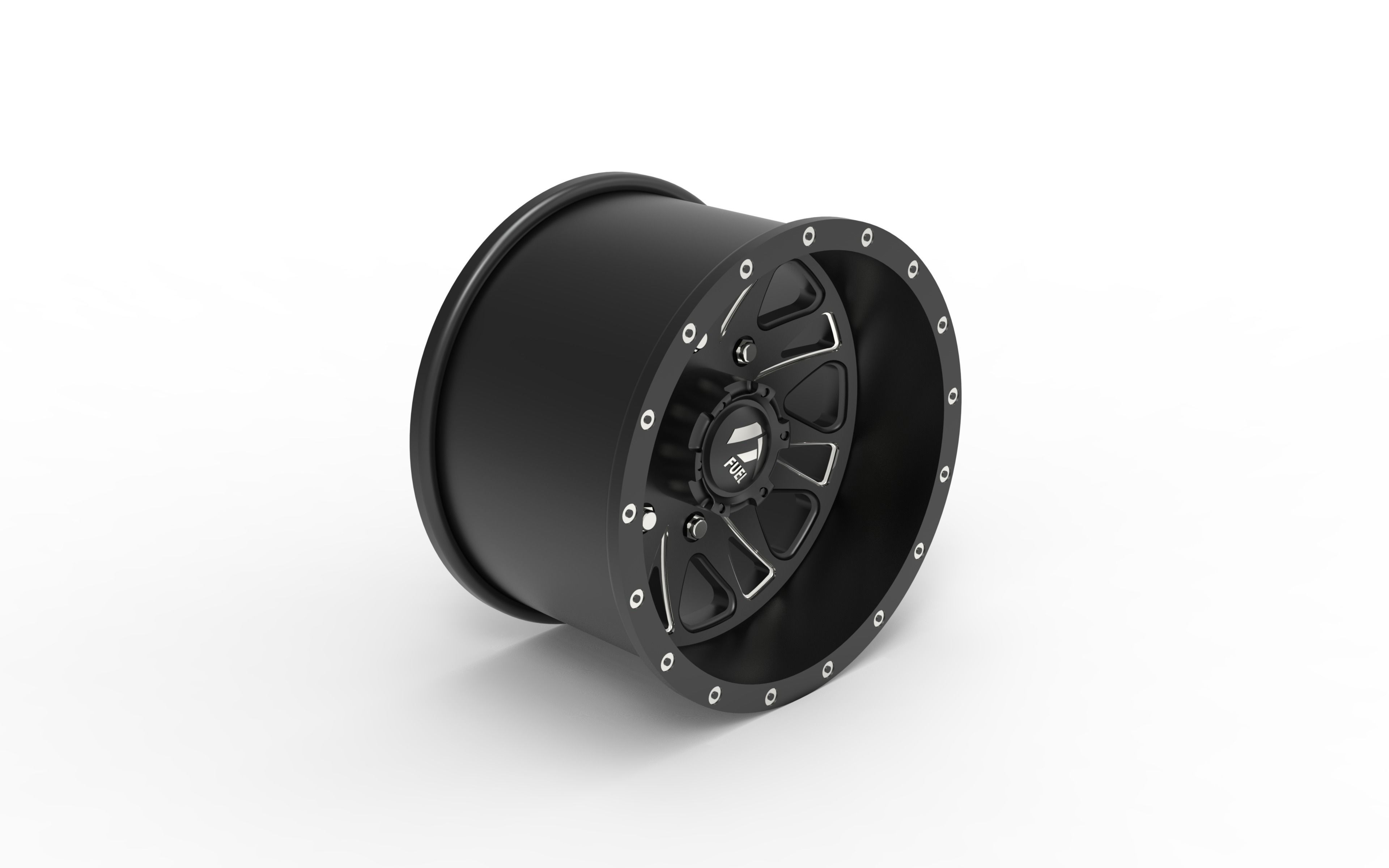 FUEL DUALLY WHEELS THROTTLE DUALLY FRONT AND REAR - D513 3D print model_32