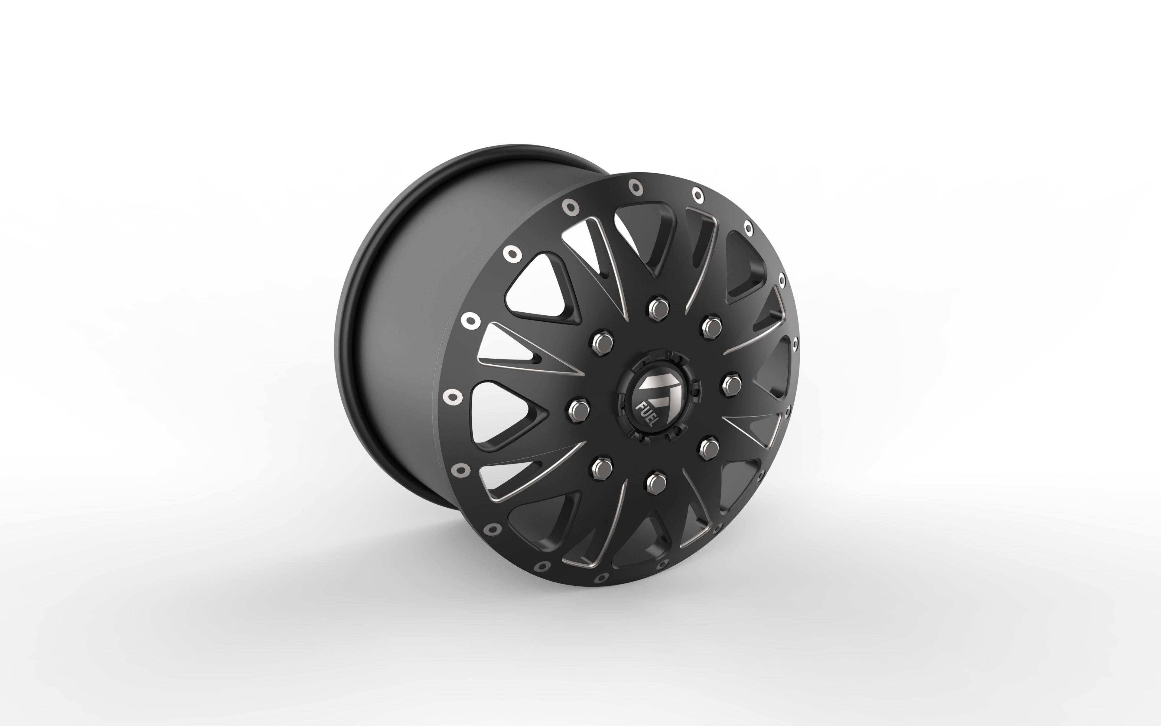 FUEL DUALLY WHEELS THROTTLE DUALLY FRONT AND REAR - D513 3D print model_15