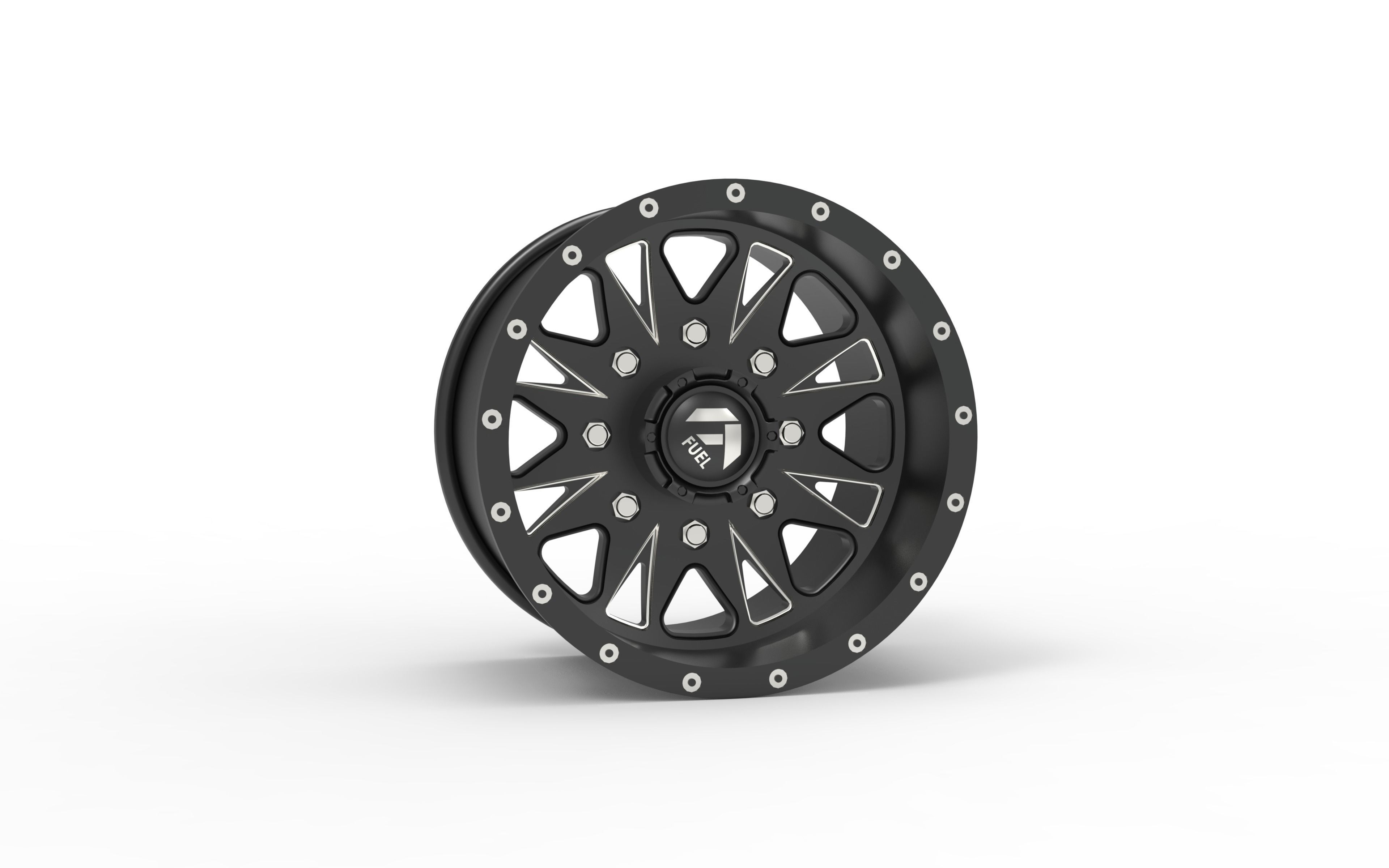 FUEL DUALLY WHEELS THROTTLE DUALLY FRONT AND REAR - D513 3D print model_23