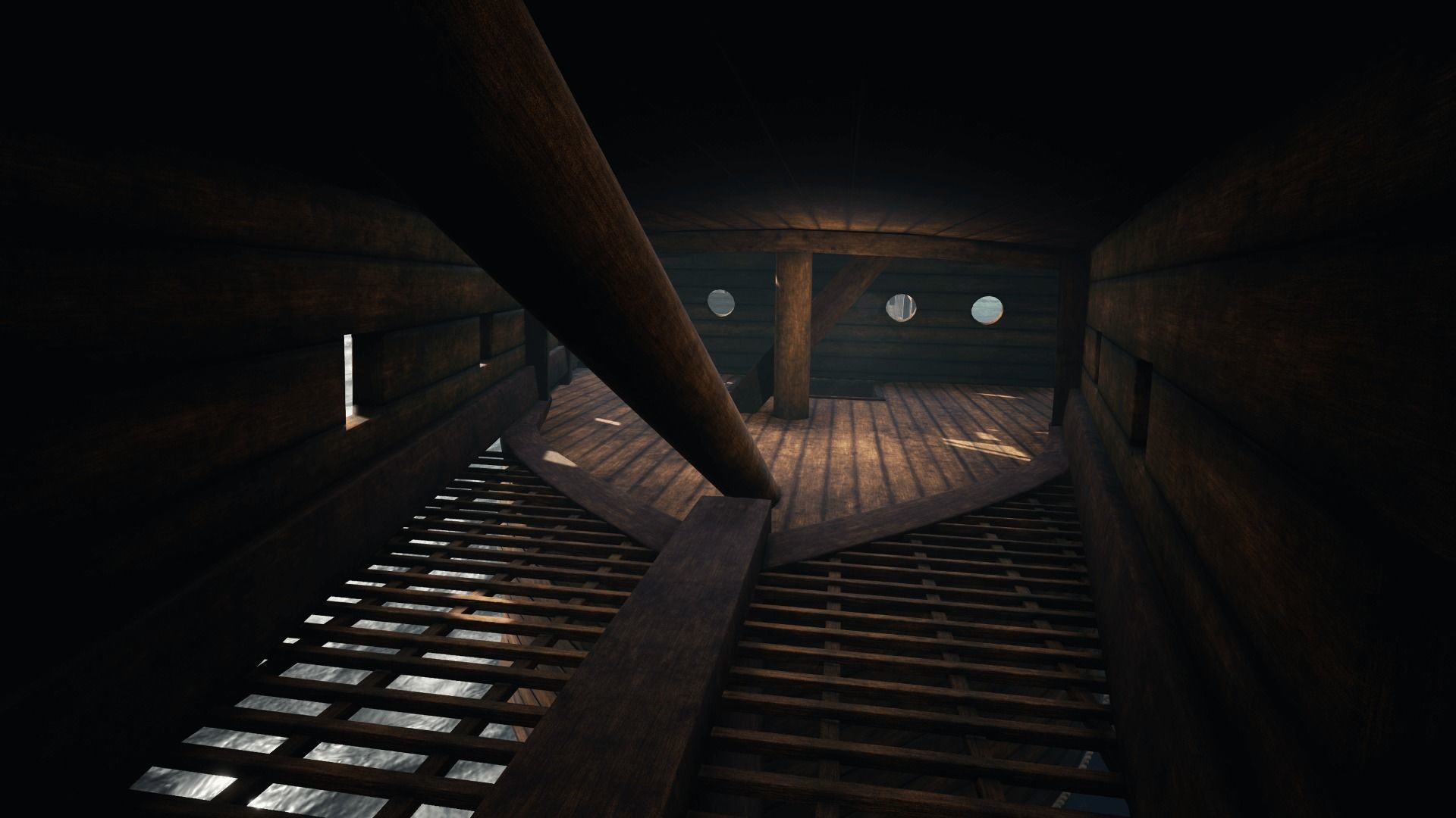 Peter von Danzig -Carrack-  Low-poly 3D model_2