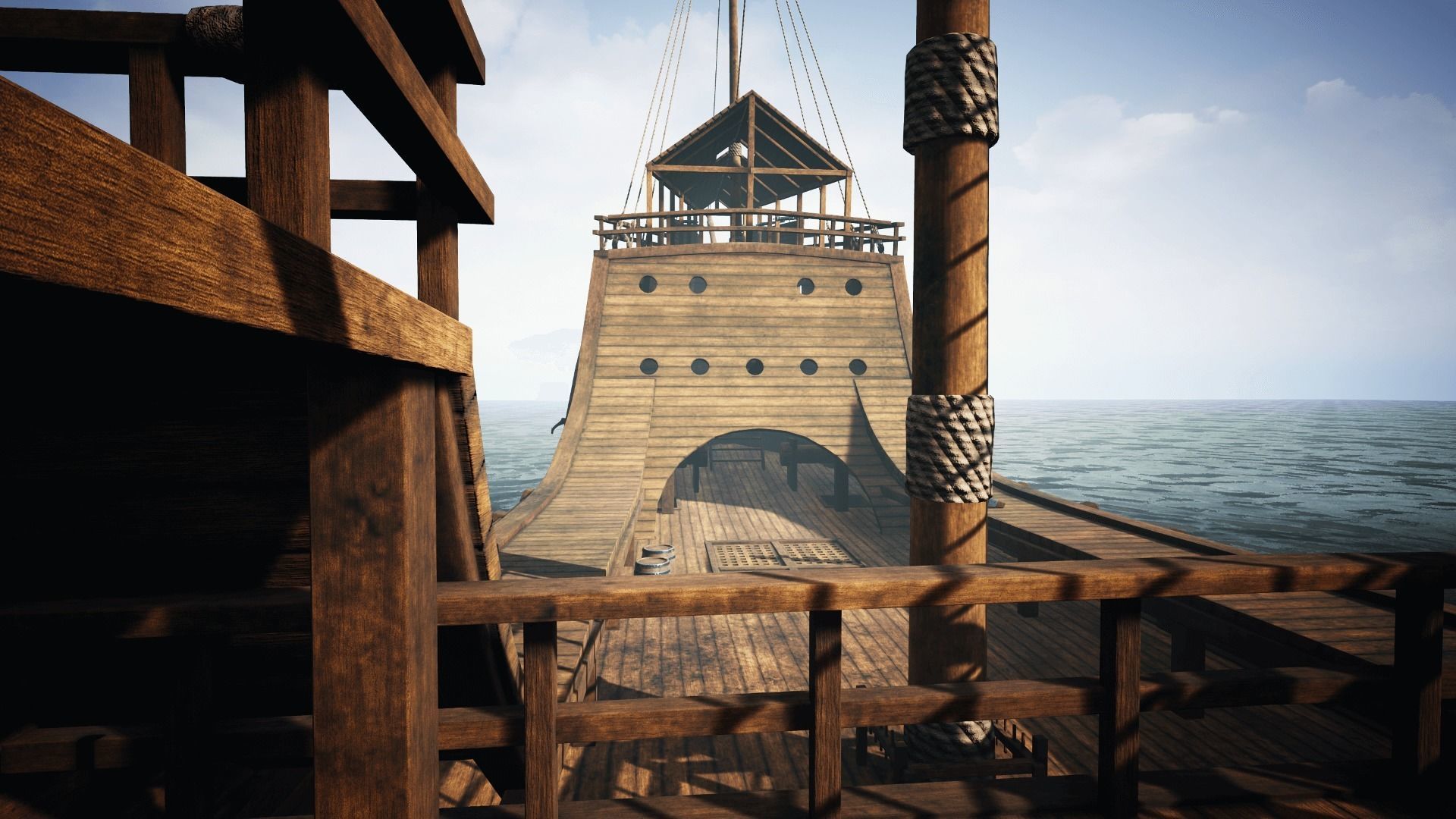 Peter von Danzig -Carrack-  Low-poly 3D model_19