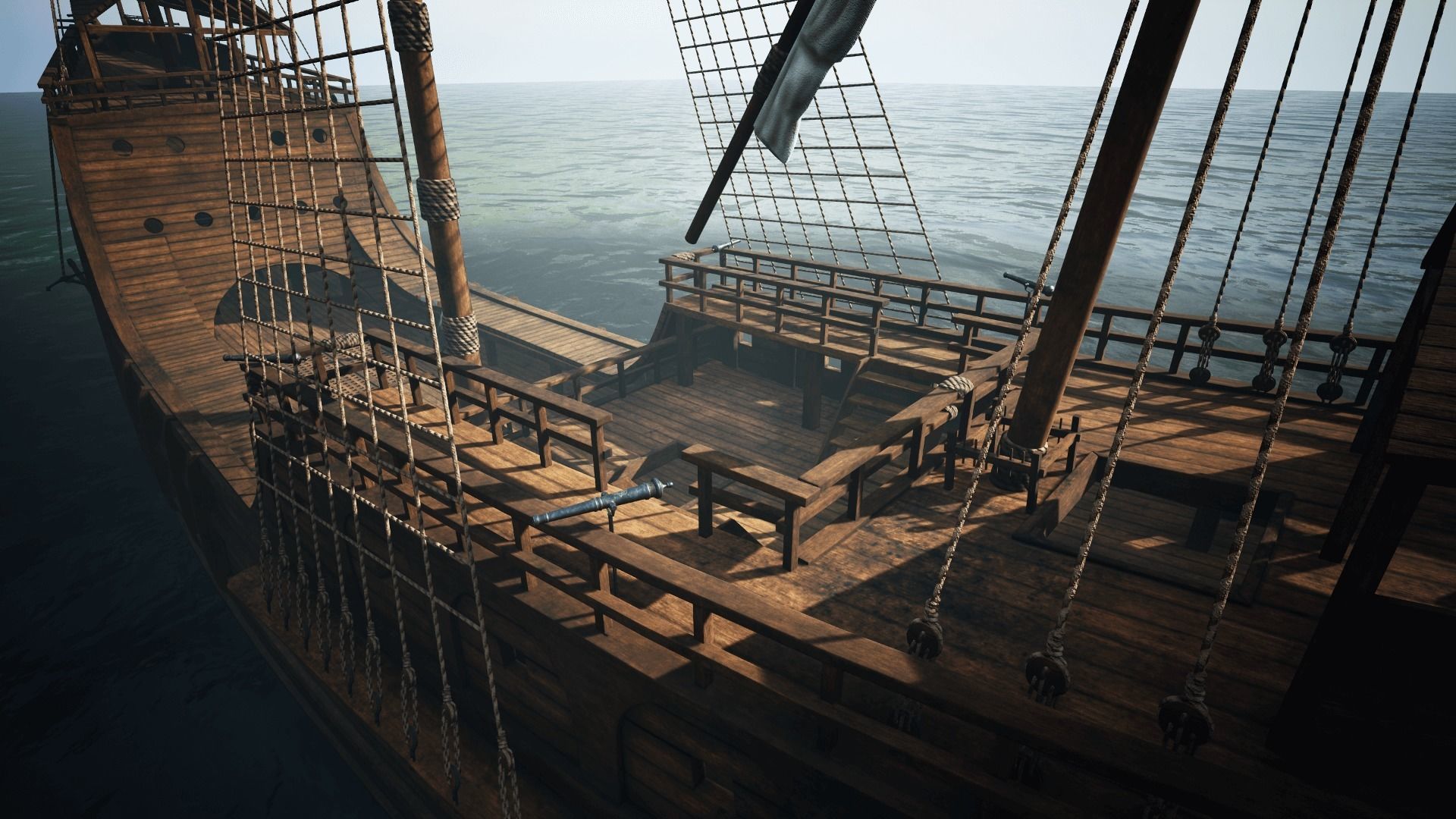 Peter von Danzig -Carrack-  Low-poly 3D model_3